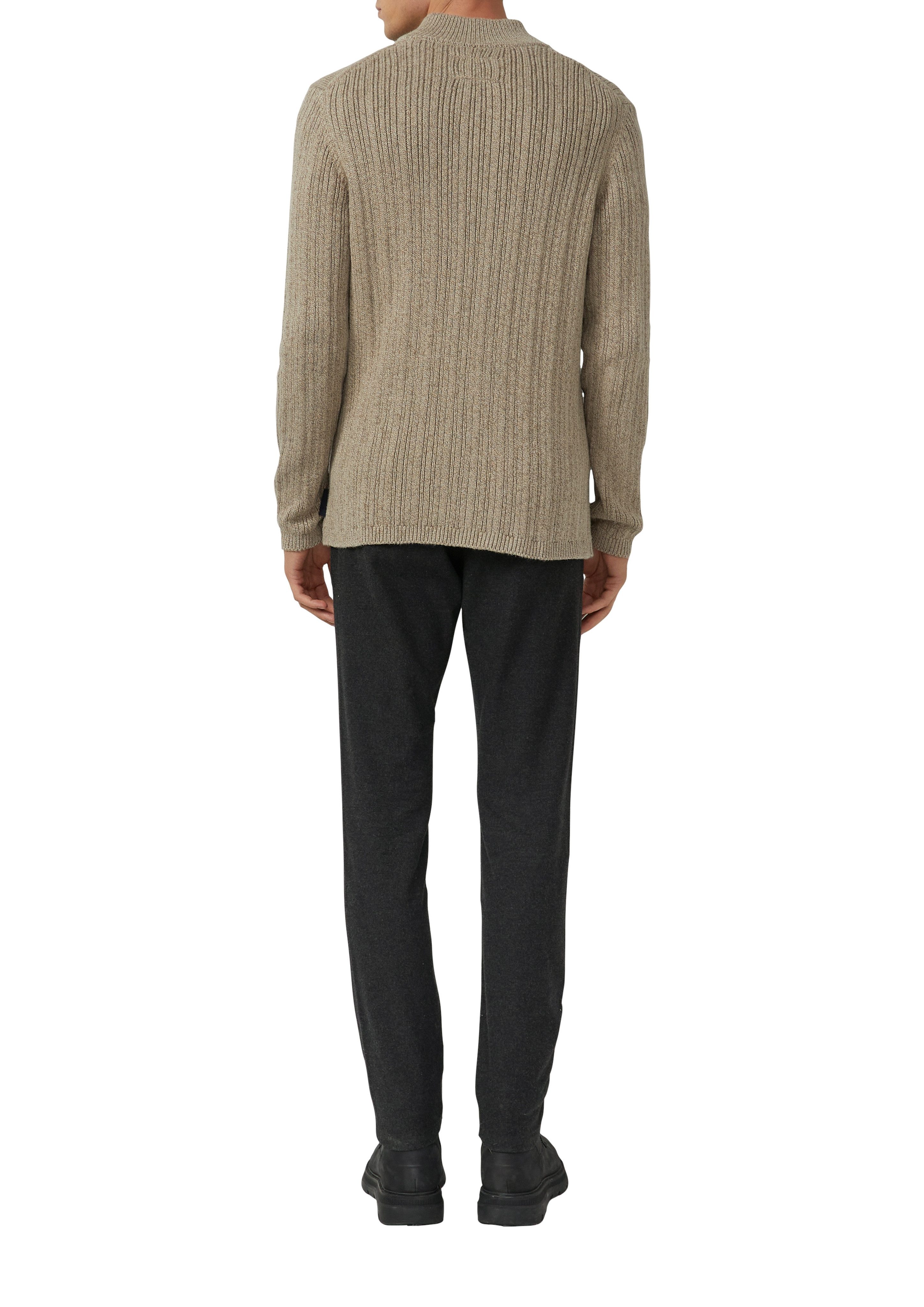 s.Oliver Schipperstrui met structuurpatroon