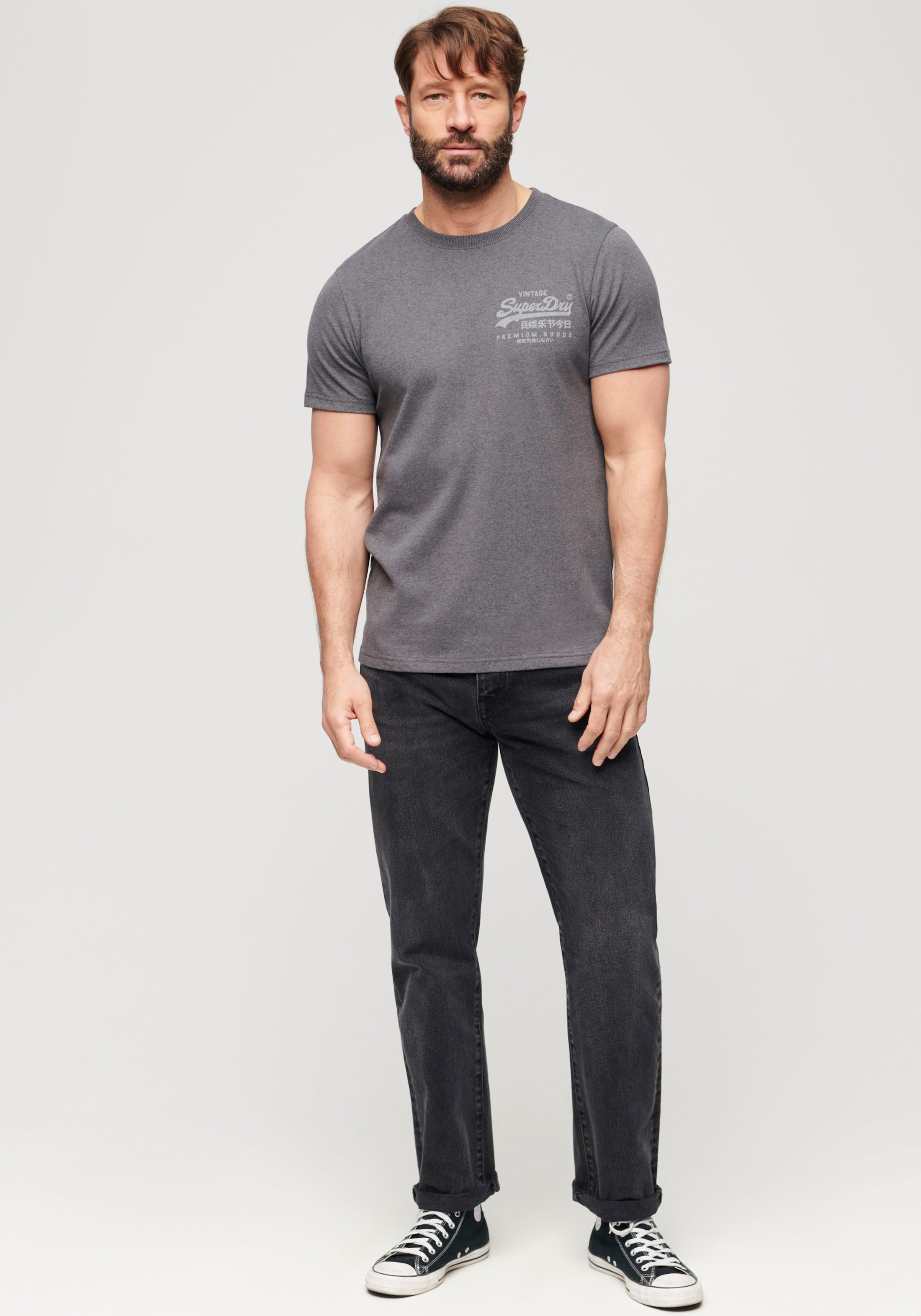 Superdry T-shirt CLASSIC VL HERITAGE CHEST TEE