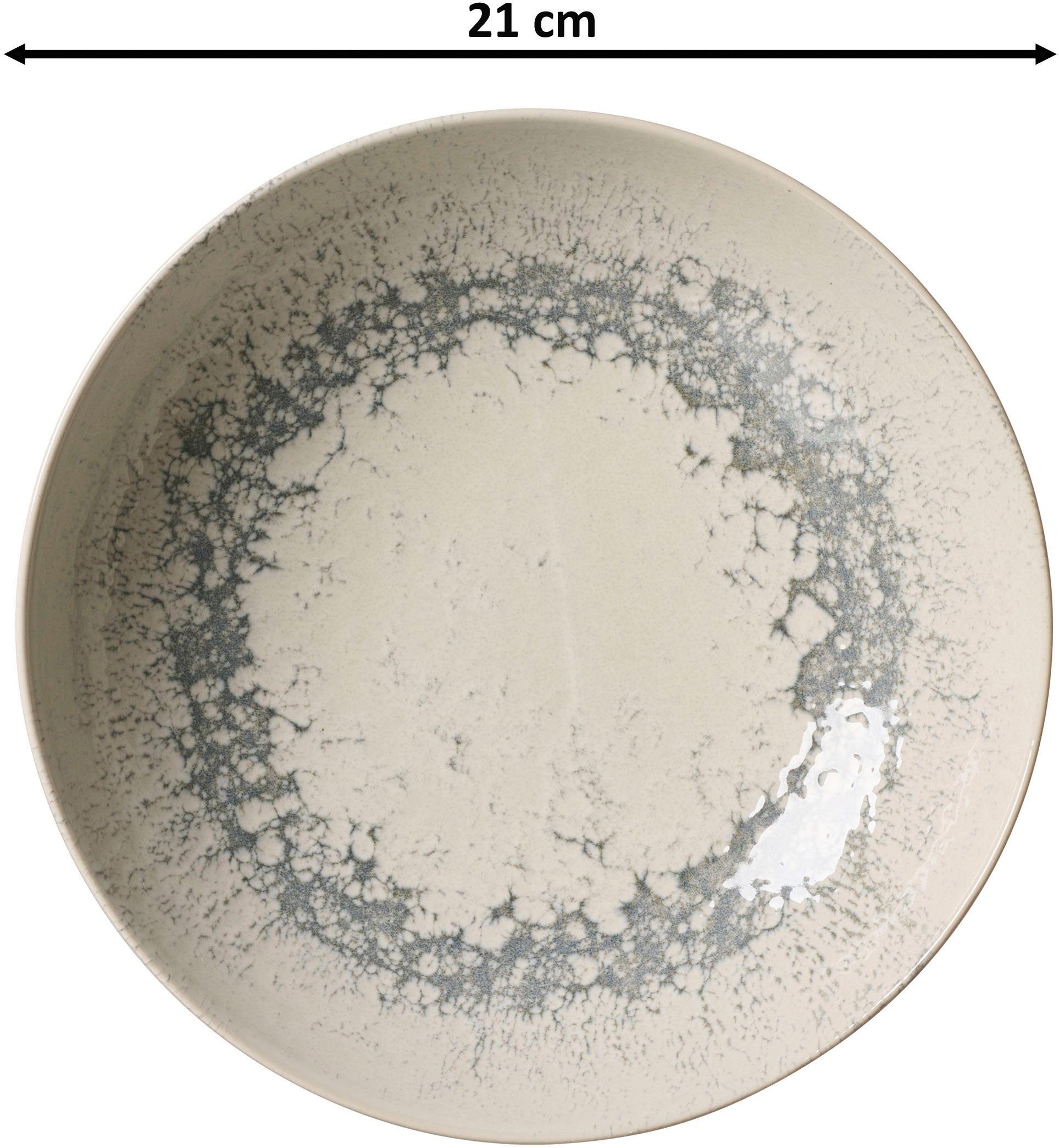 Ritzenhoff & Breker Eetservies Cecina Servies, zijdeachtige glanzende kleurglazuur (set, 8-delig)