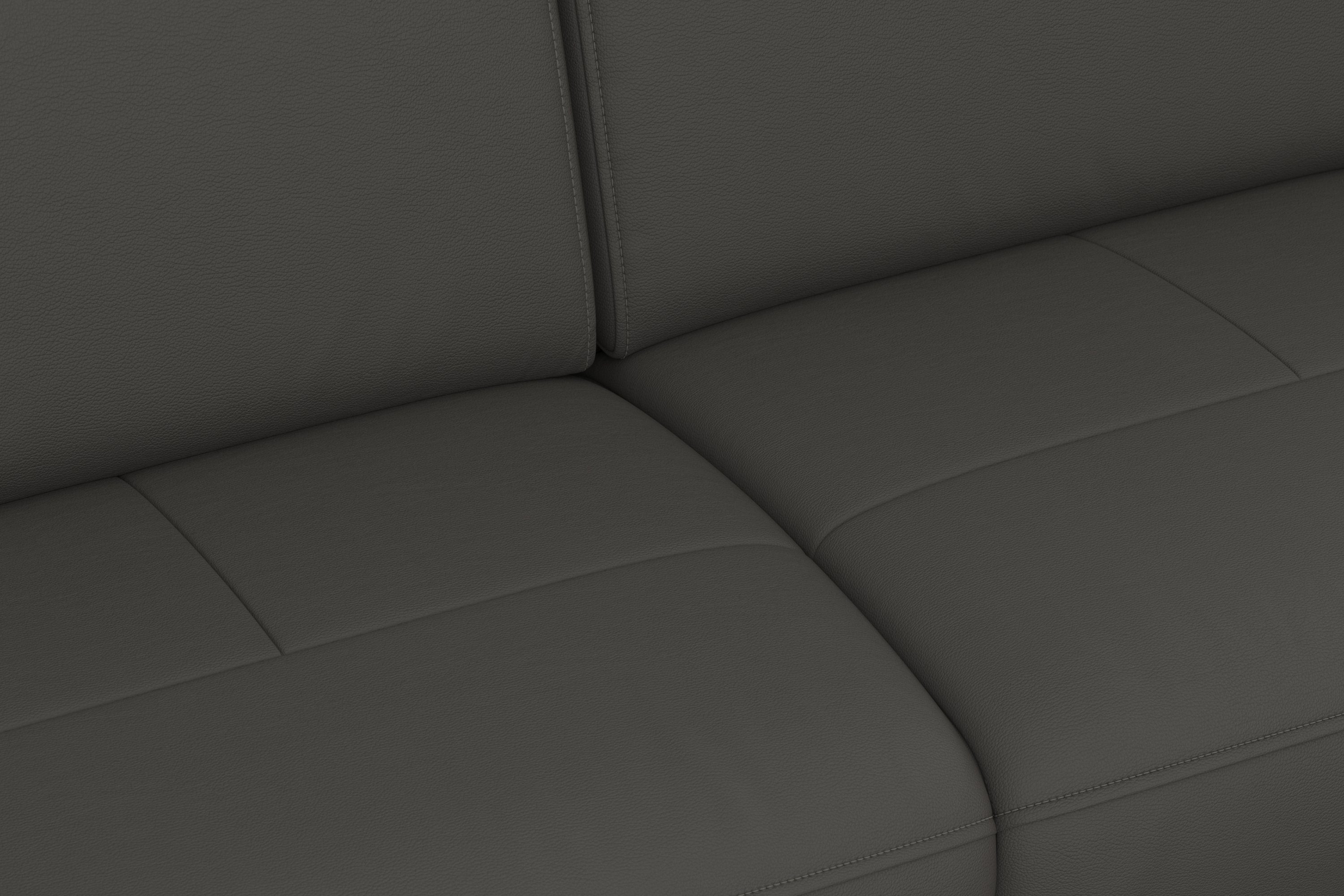 sit&more Hoekbank Freetown L-vorm met verstelbare hoofdsteun en comfortabele binnenvering