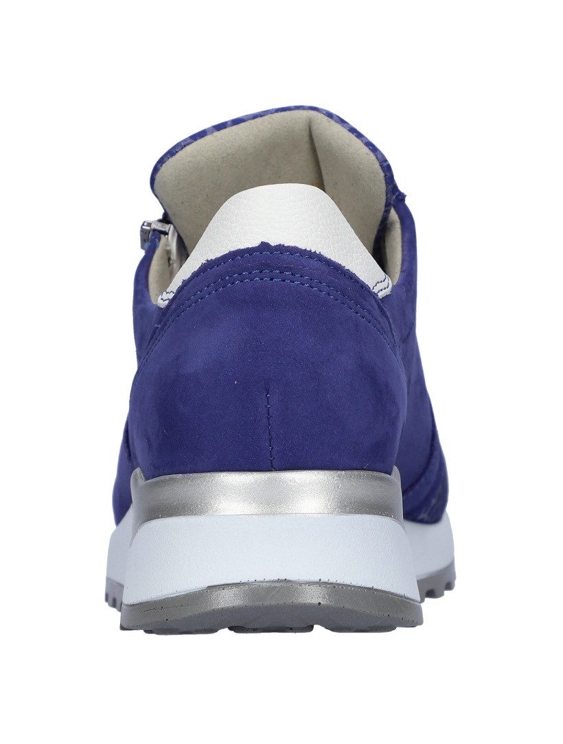 Waldläufer Sneakers met sleehak Hiroko , veterschoenen, vrijetijdsschoen, lage schoen, contrasterende afwerking, breedte h