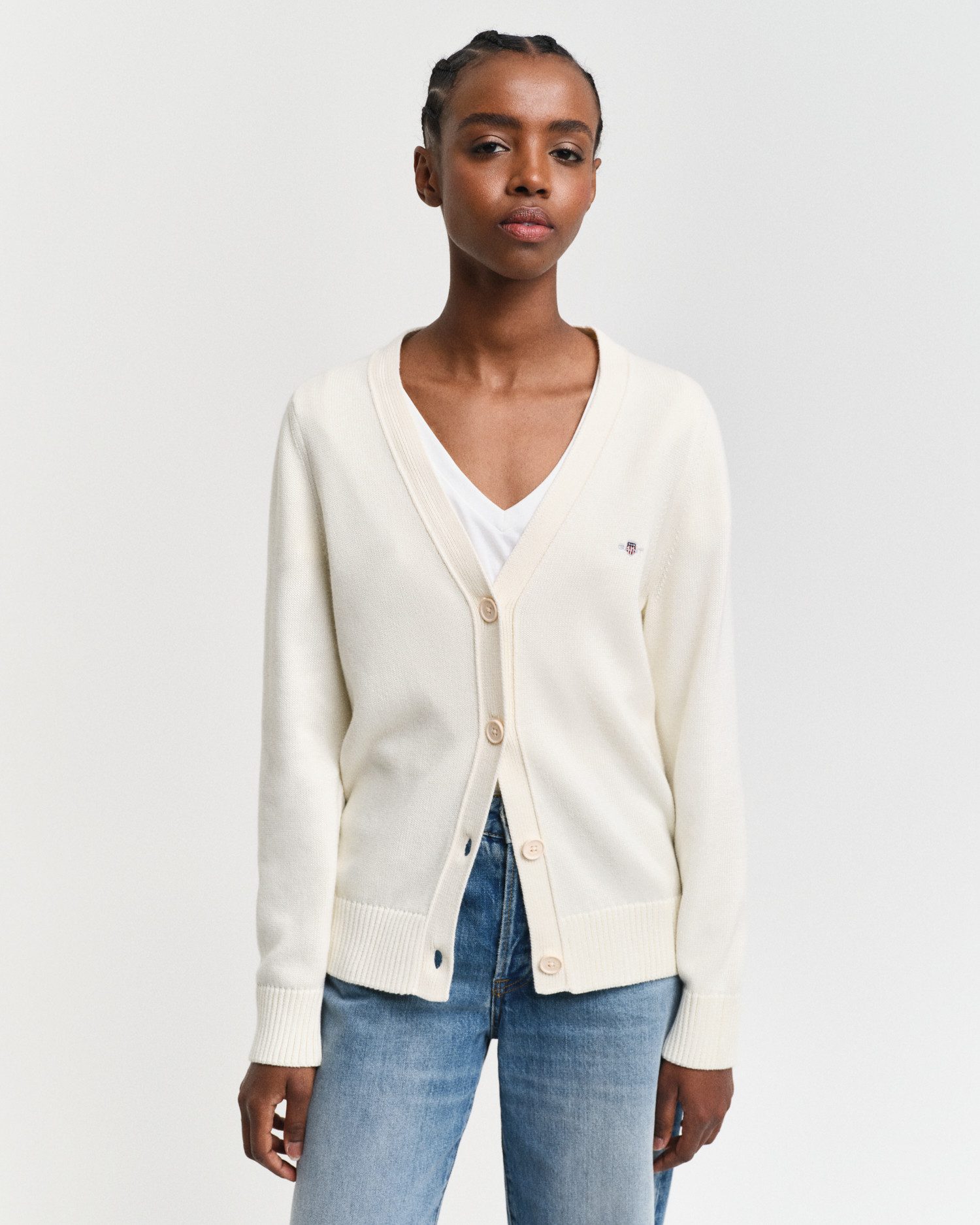 Gant Vest CLASSIC COTTON CARDIGAN