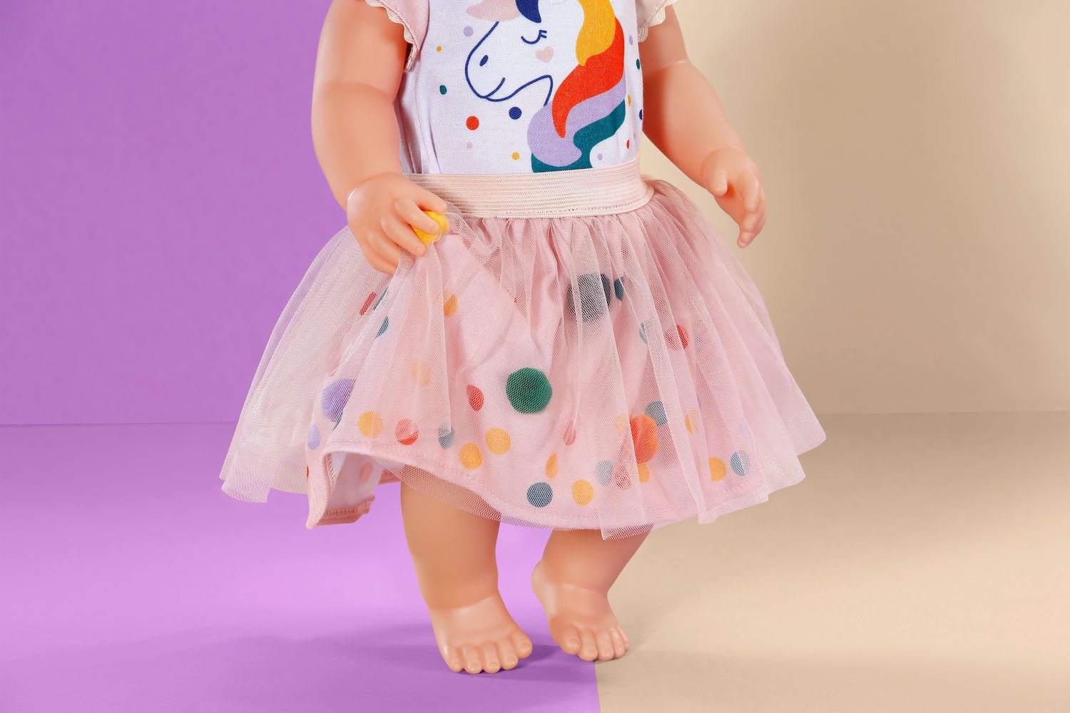 Baby Born Poppenkleding Einhornkleid mit Tutu, 43 cm