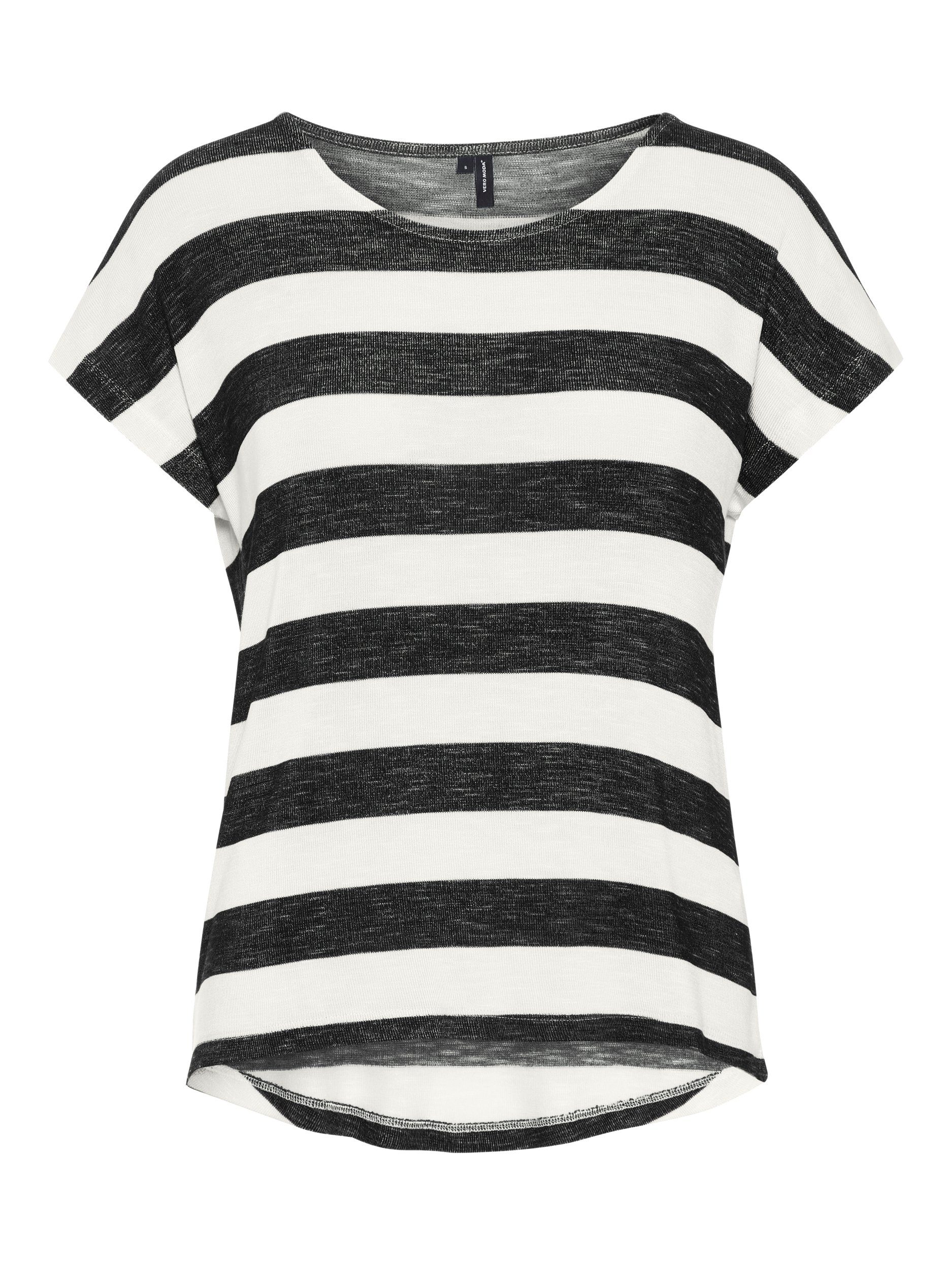 Vero Moda Shirt met korte mouwen VMWIDE STRIPE SL TOP GA JRS NOOS