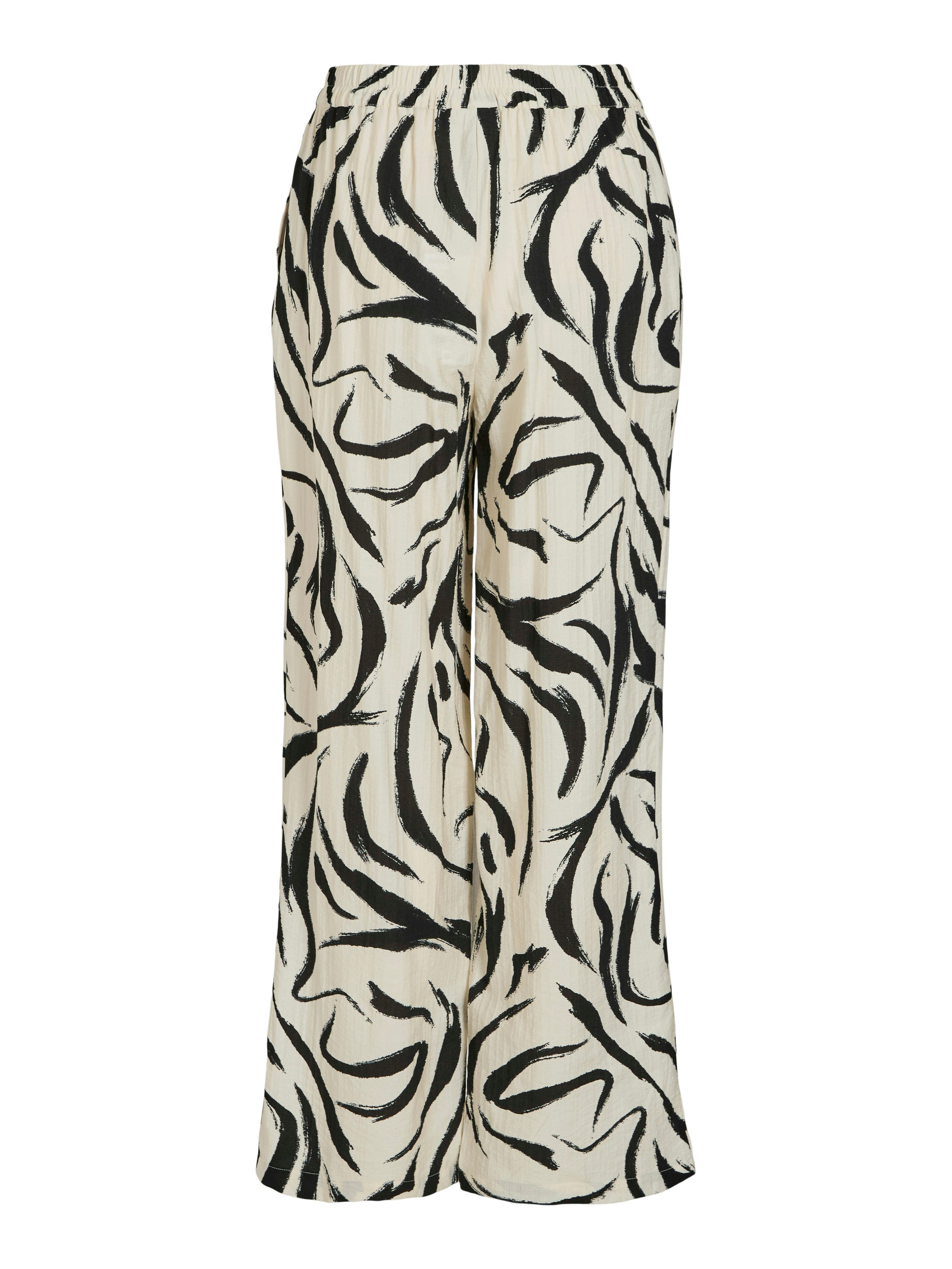 Vila Comfortbroek VICLO HW LOOSE PANTS - NOOS