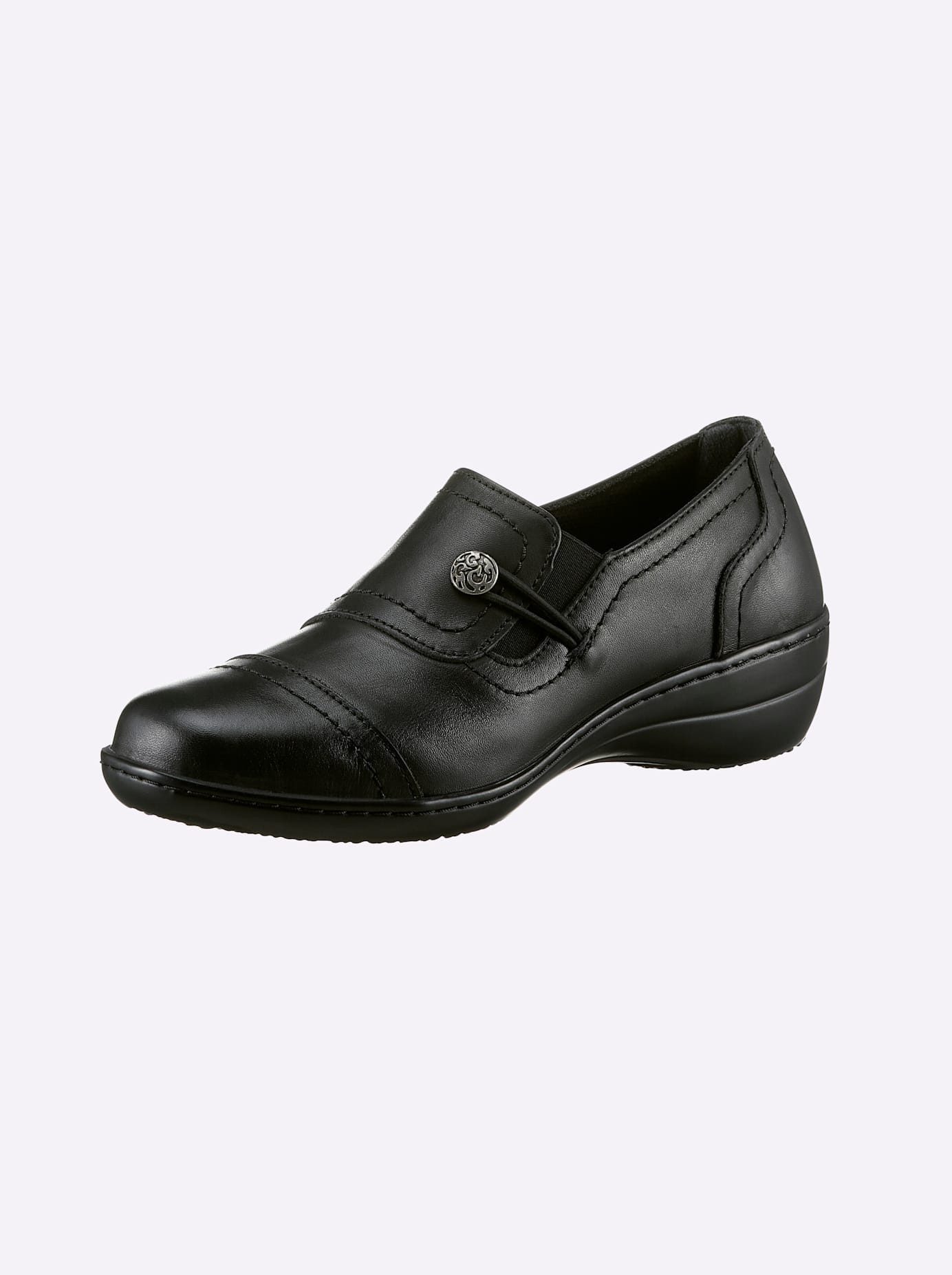 Classic Basics Instappers dames sportieve slippers maat 41 zwart