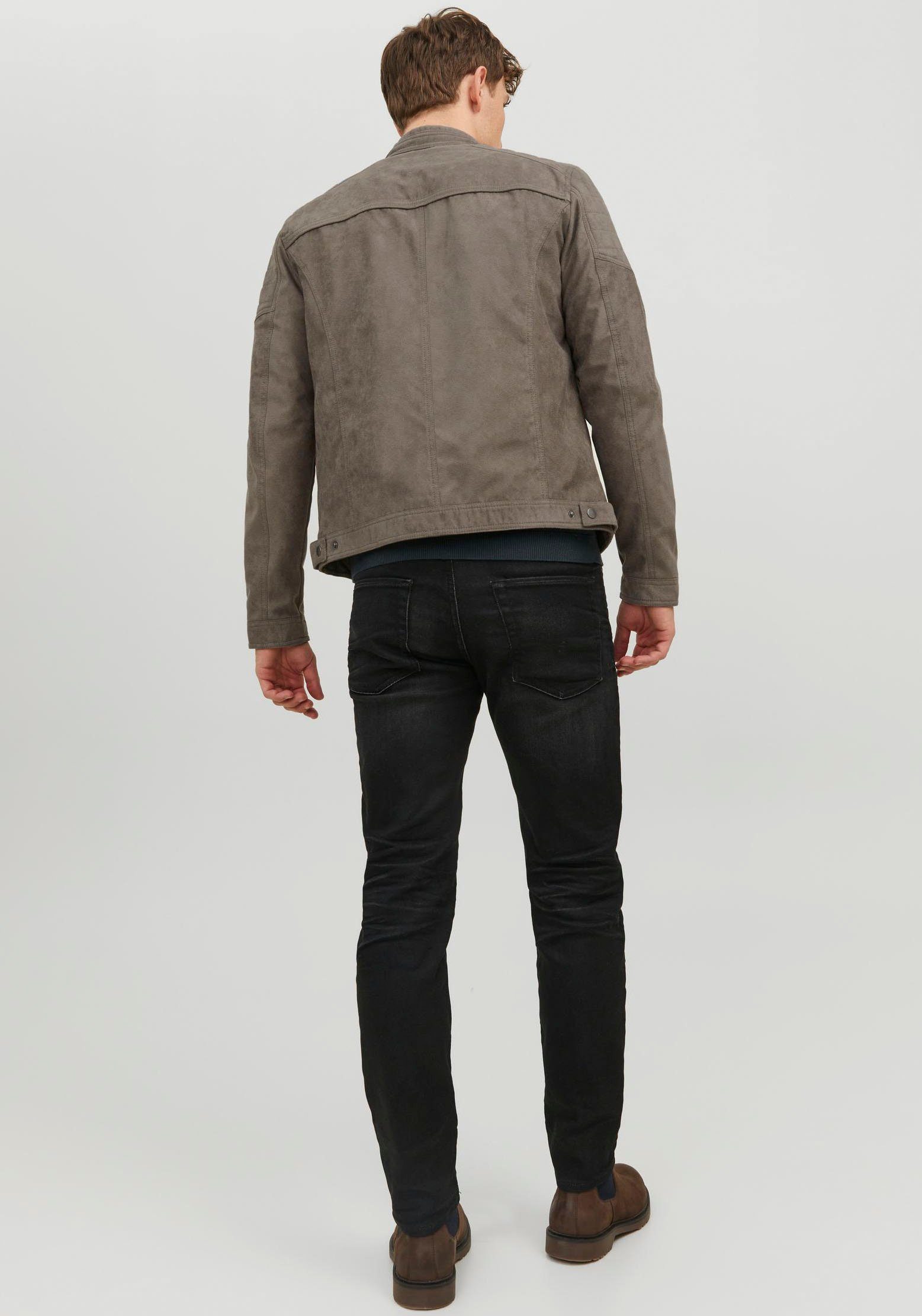 Jack & Jones Imitatieleren jack JJEROCKY JACKET NOOS