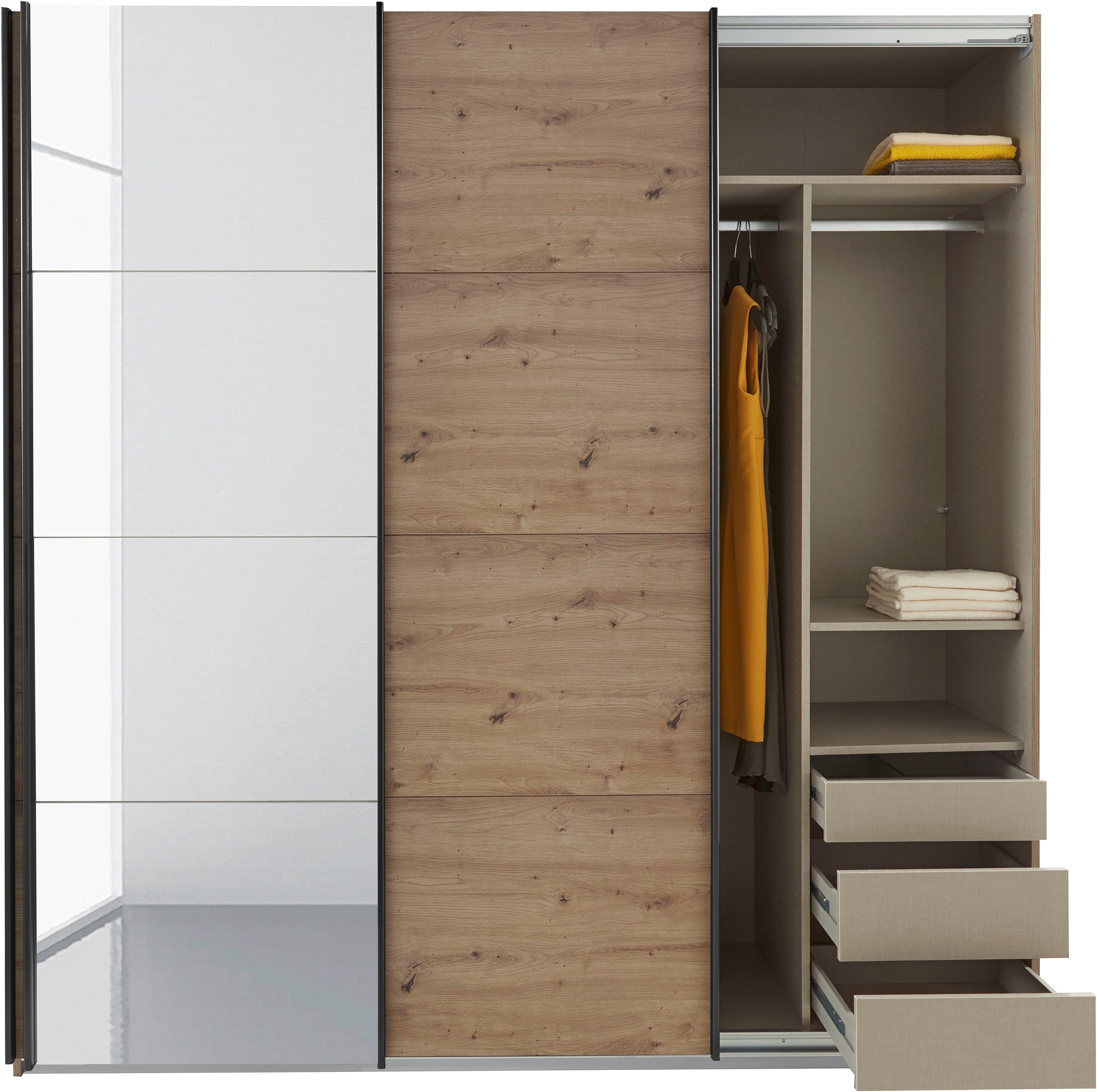 rauch Zweefdeurkast Kledingkast kast garderobe TOPSELLER OTELI incl. binnenindeling
