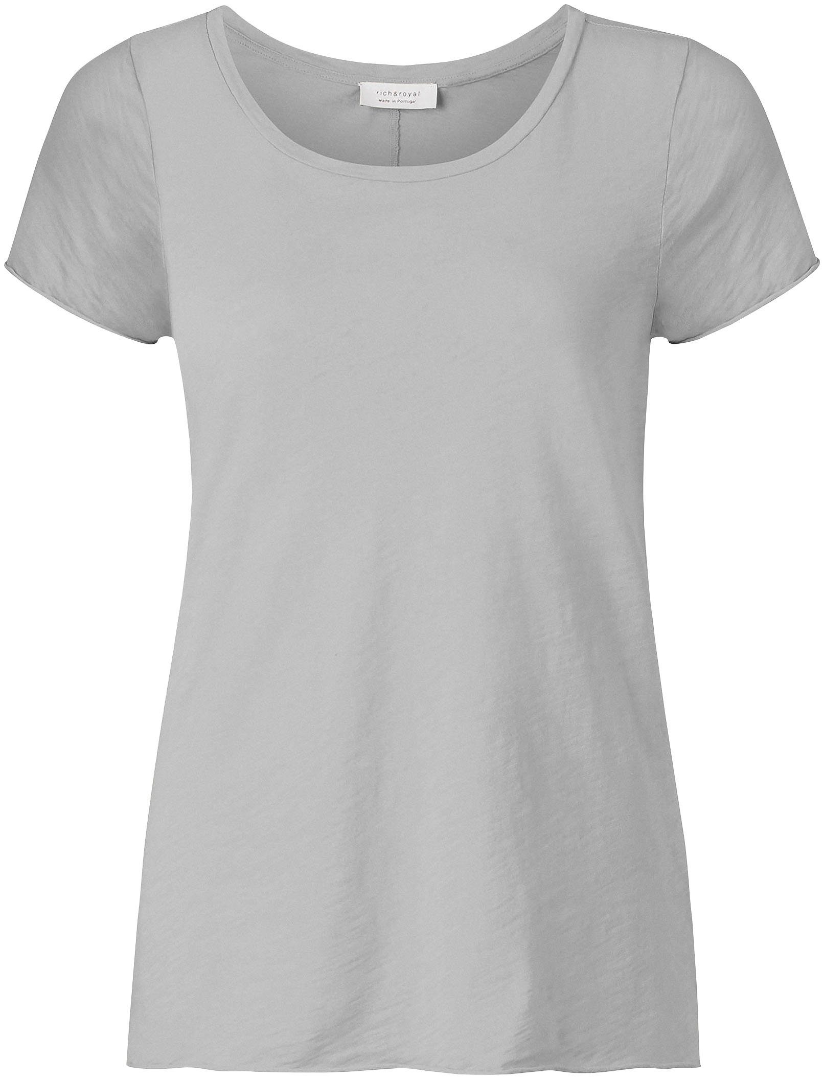 Rich & Royal T-shirt in een vrouwelijke basic pasvorm