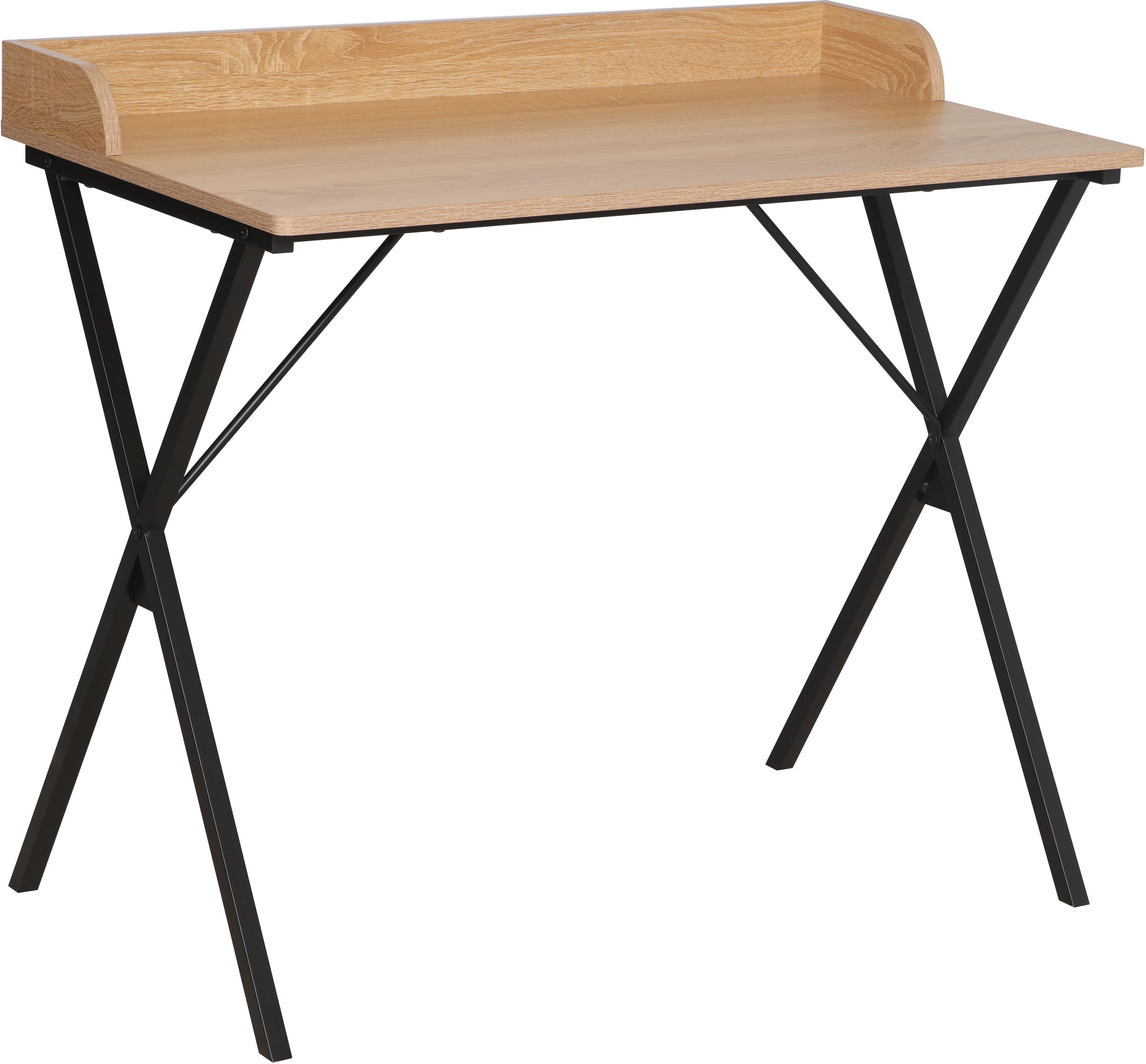 Home affaire Kantoormeubelset Forres, bestaand uit bureau & rek Metalen frame, afzonderlijk instelbaar, FSC®-gecertificeerd (2-delig)