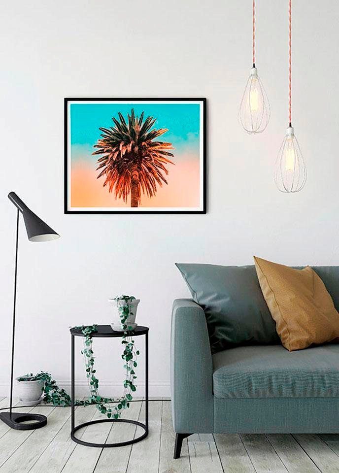 Komar Wanddecoratie Palm tree Wanddecoratie - zonder lijst (1 stuk)