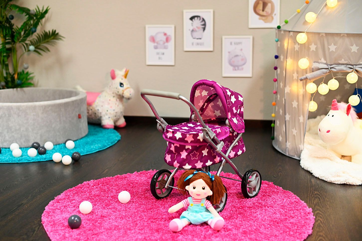 Knorrtoys® Combi-poppenwagen Mini Lili
