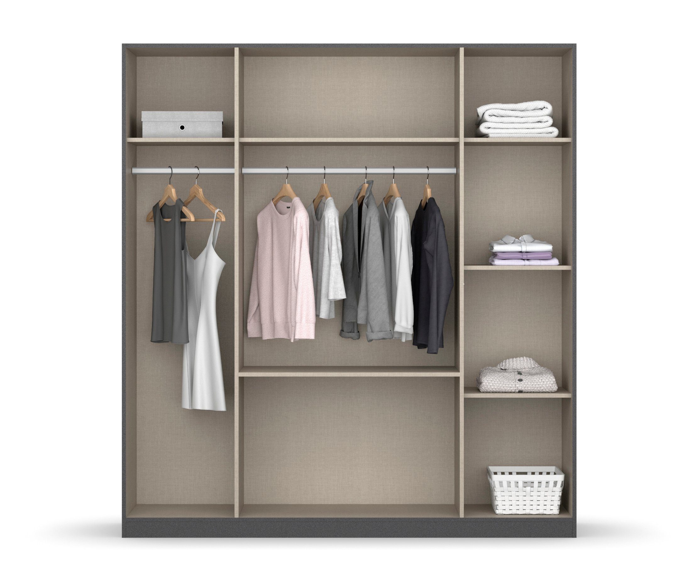 rauch Kastenset Holmes met applicaties "industrial style"