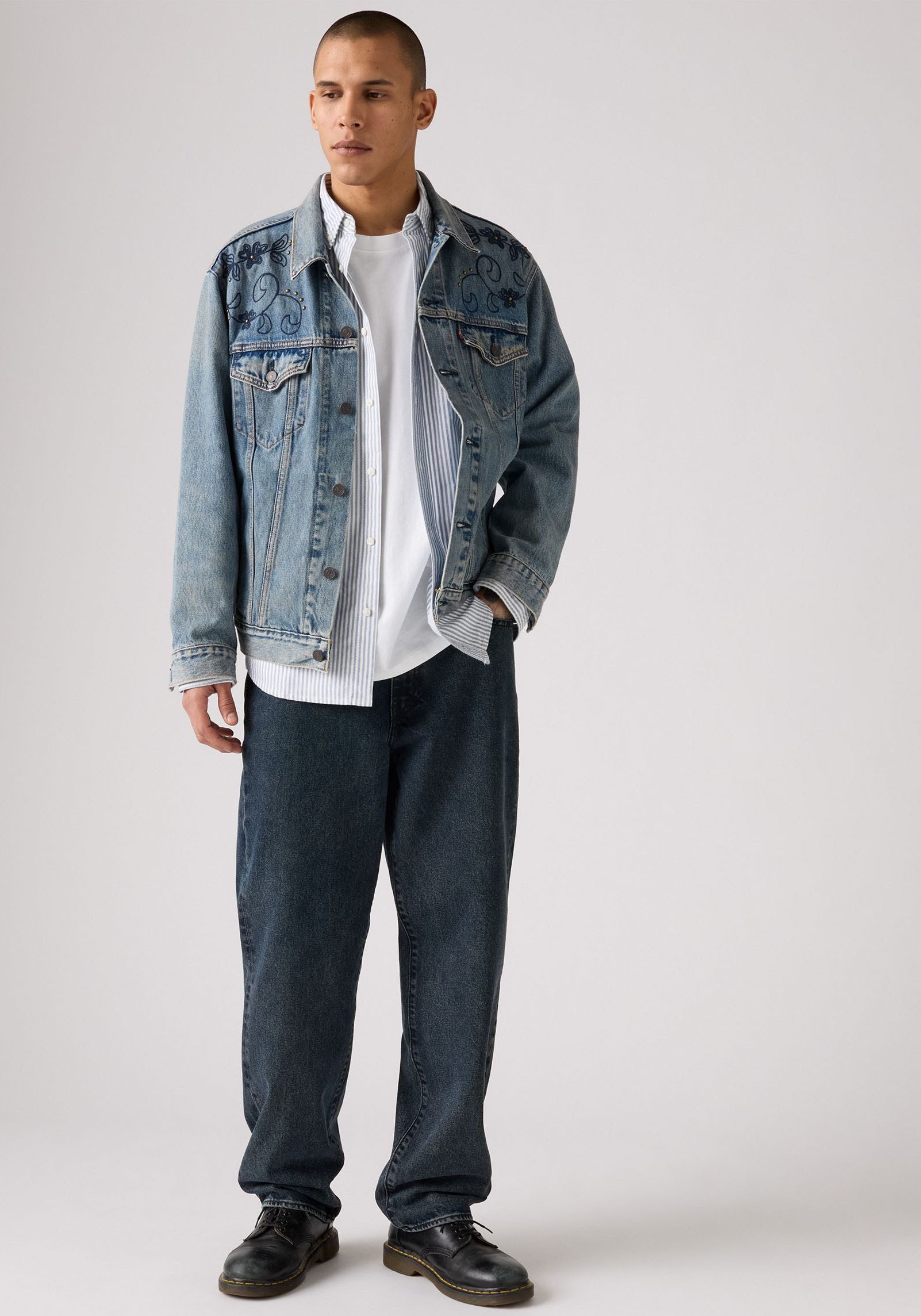Levi's® Loose fit jeans 568 STAY LOOSE met aandeel linnen