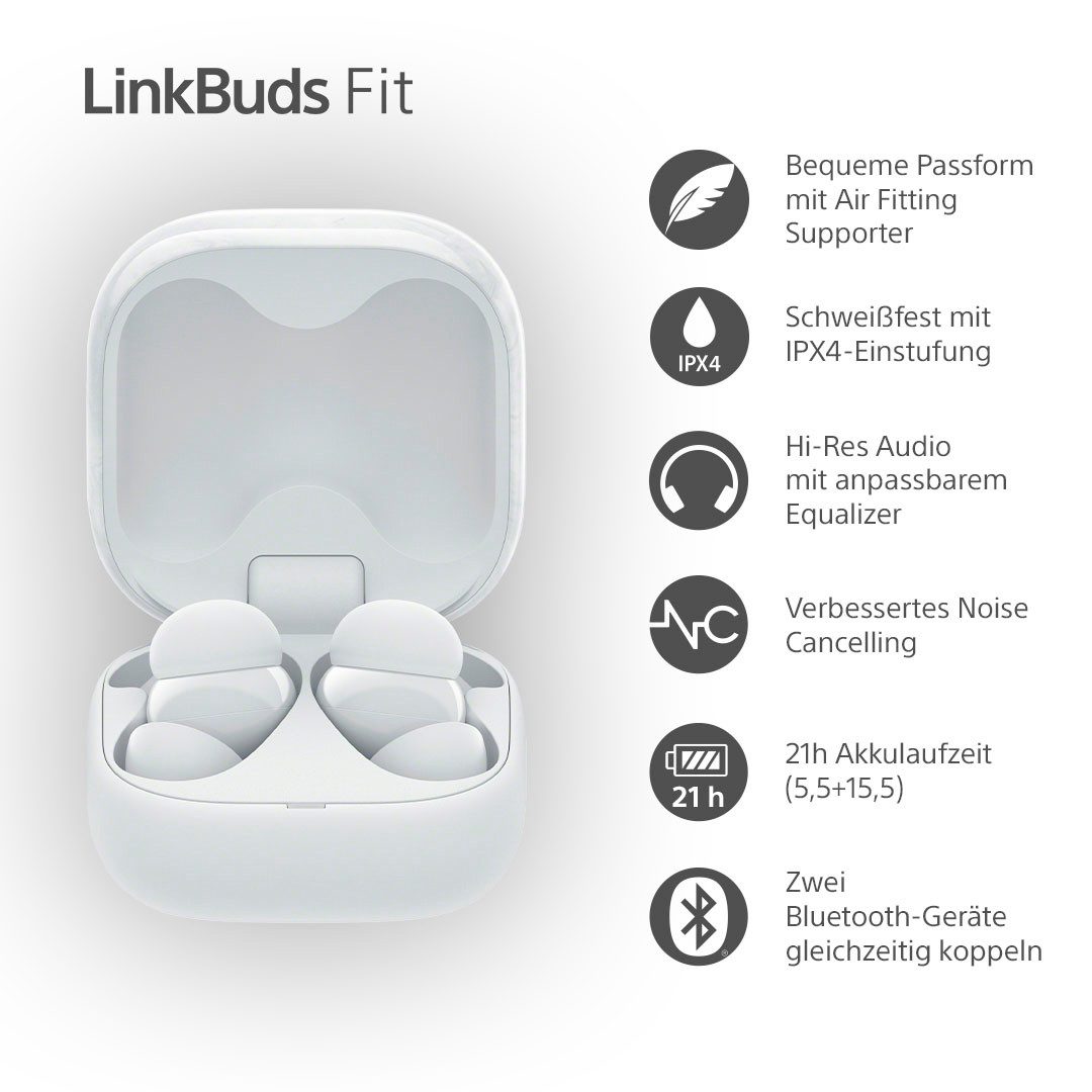 Sony Draadloze in-ear hoofdtelefoon LinkBuds Fit
