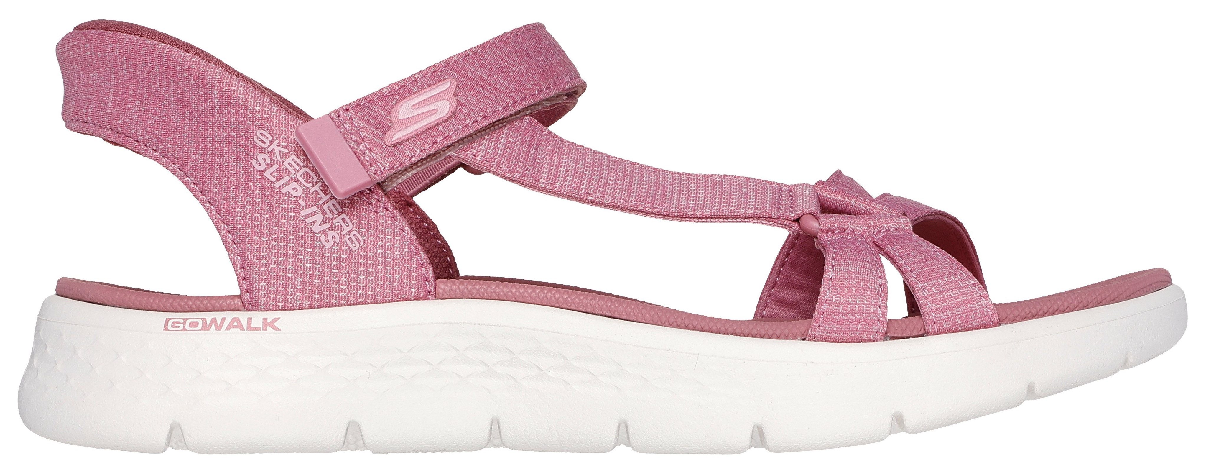 Skechers Sandalen GO WALK FLEX SANDAL-ILLUMINATE , sandalette, trekking sandaal met gogo mat voetbed