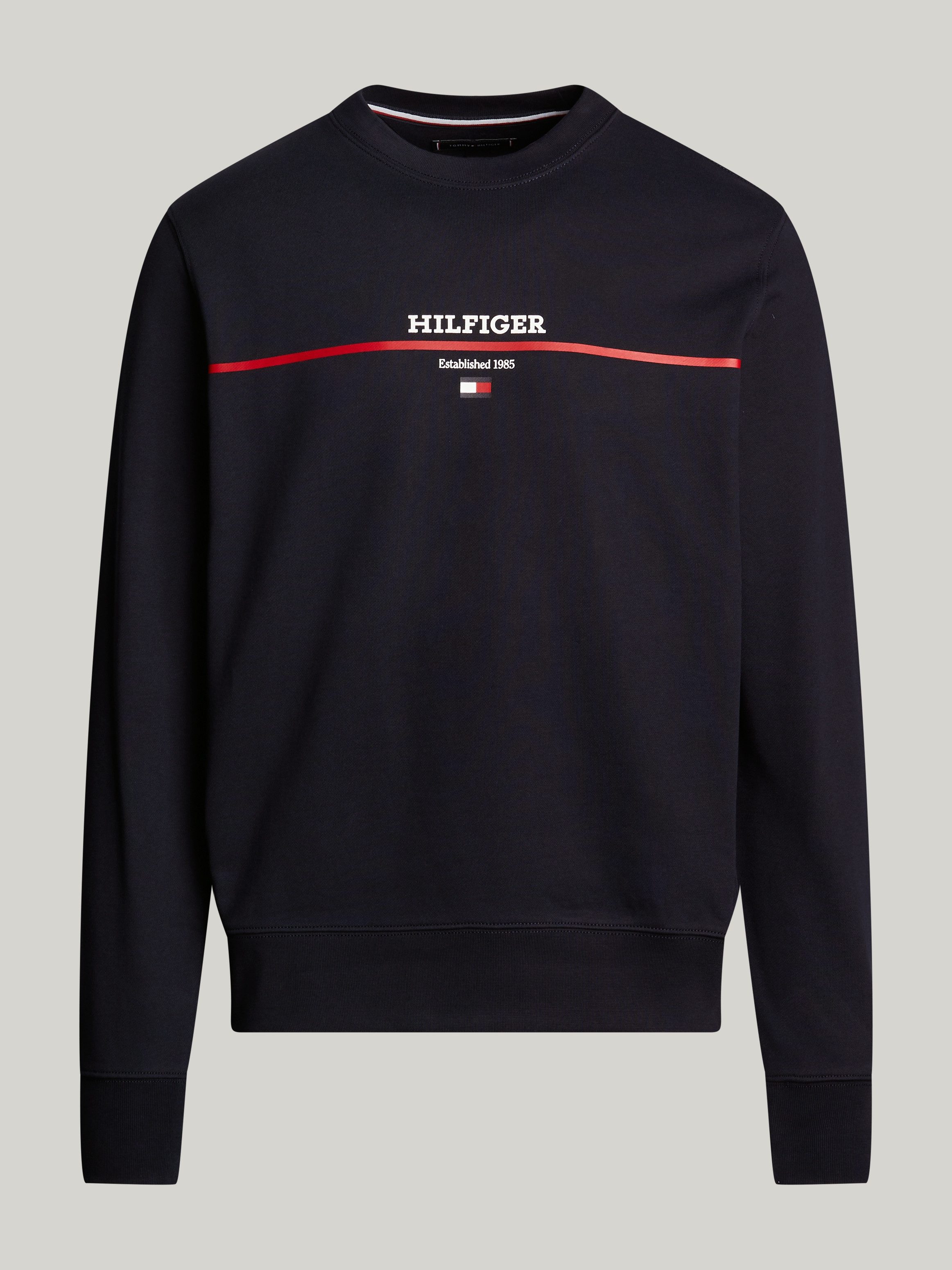 Tommy Hilfiger Sweatshirt HILFIGER STRIPE TERRY SWEATSHIRT