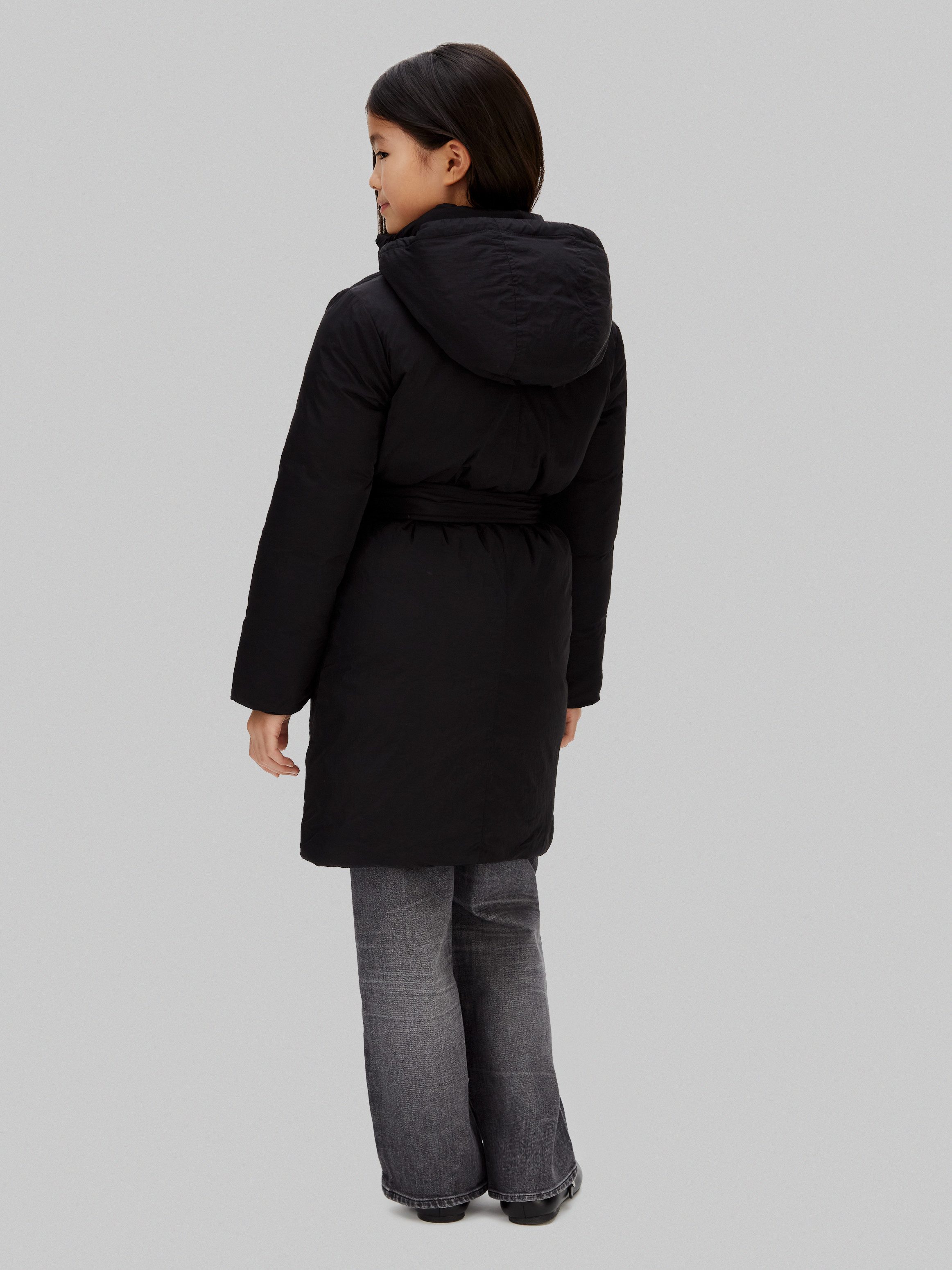 Calvin Klein Gewatteerde jas CLASSIC BELTED COAT voor kinderen tot 16 jaar, met riem