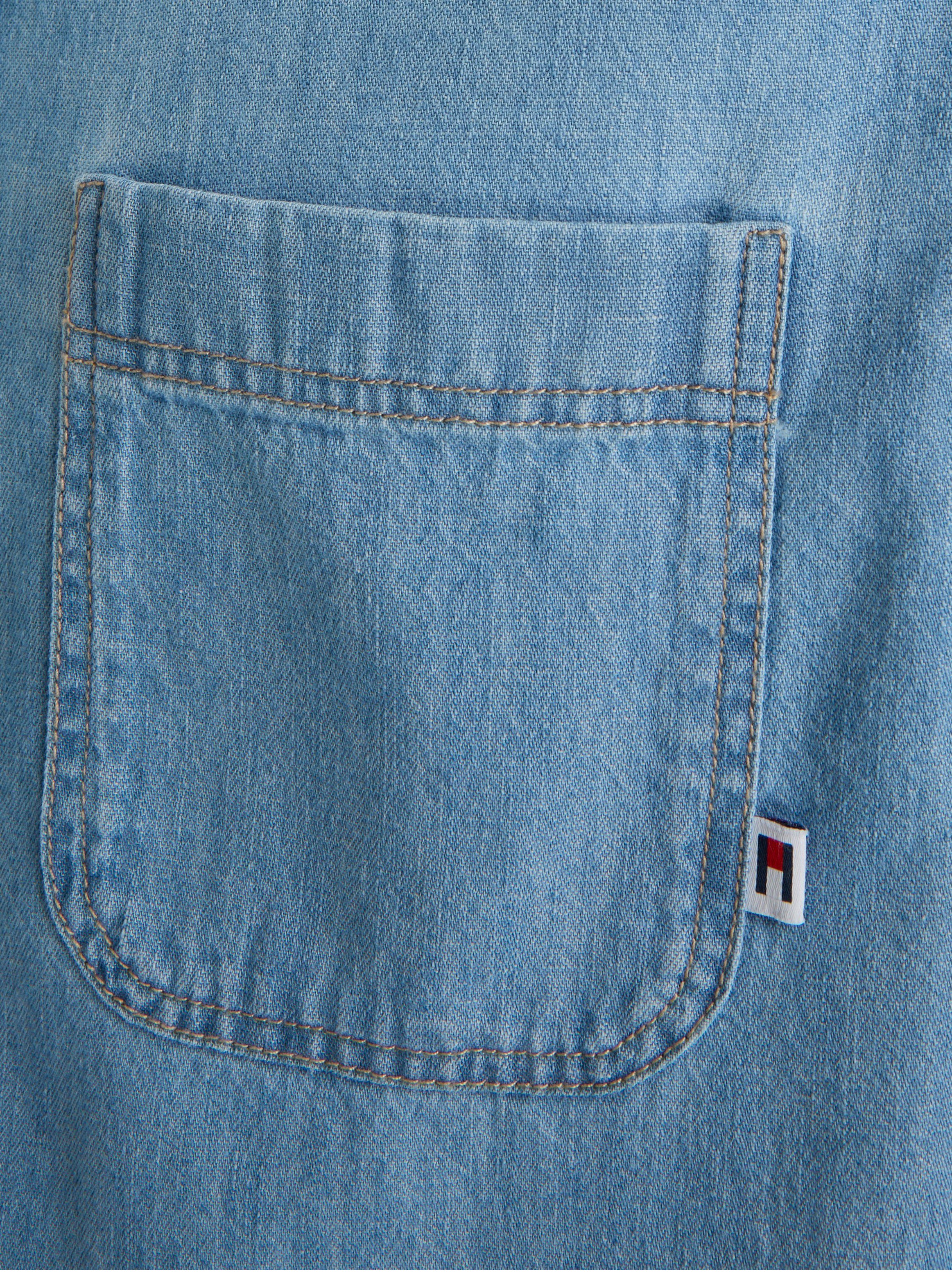 TOMMY Jeans overhemd TJM REG DENIM SS SHIRT
