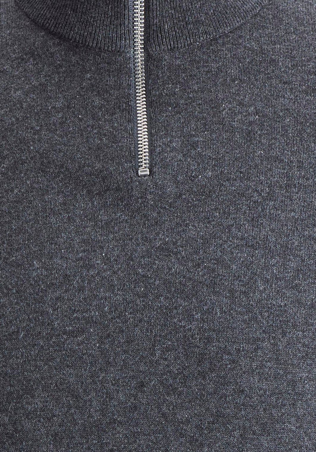 Jack & Jones Trui met ronde hals EMIL KNIT HALF ZIP