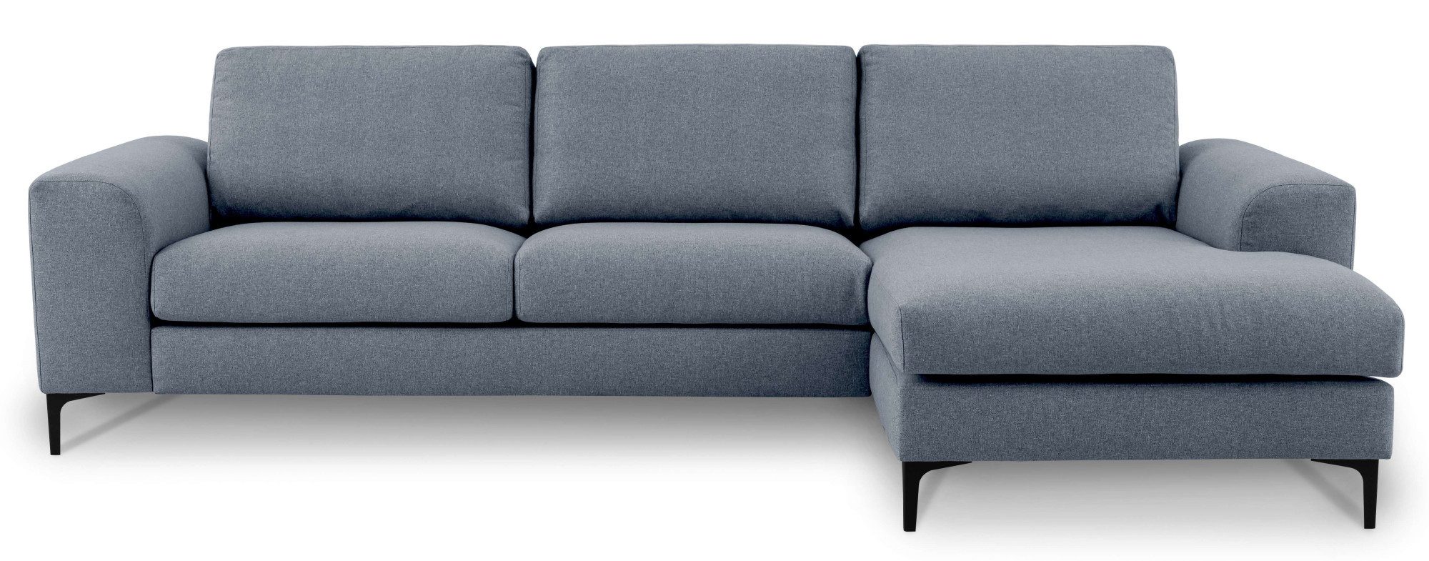 INOSIGN Hoekbank Henry met metalen poten, in een modern design
