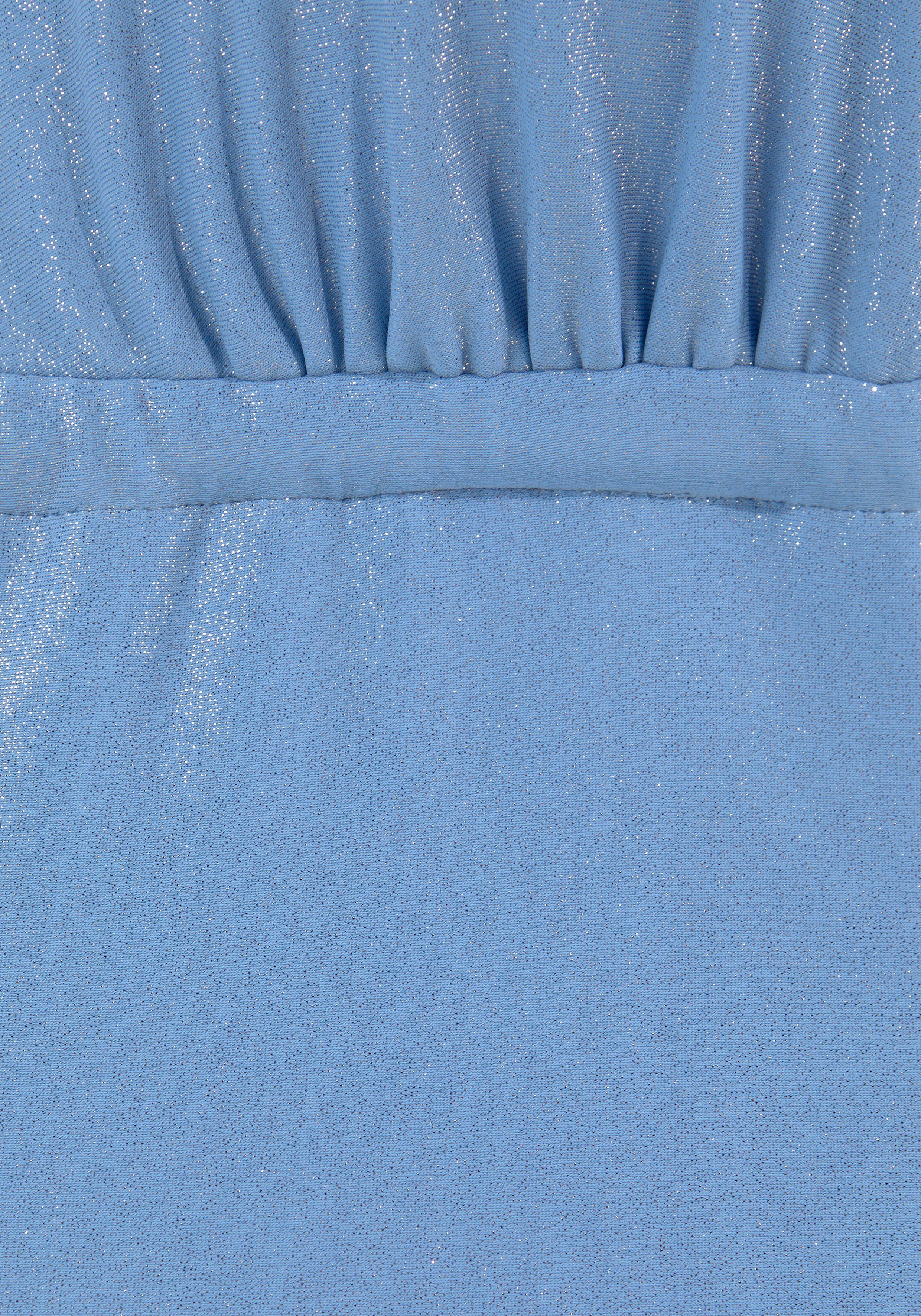 Lascana Badpak met goudkleurig glanzende coating
