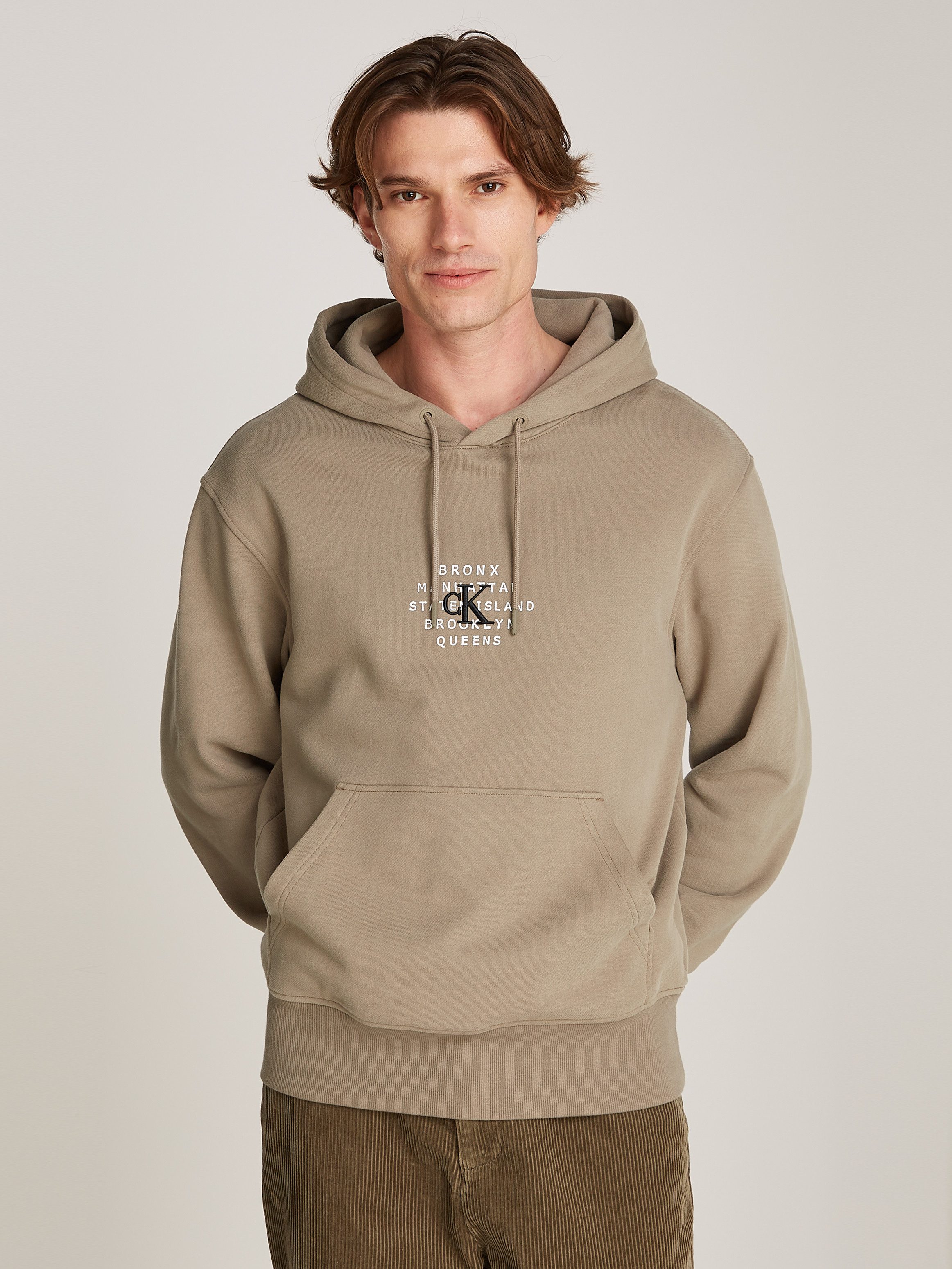 Calvin Klein Sweatshirt NYC STAMP GRAPHIC HOODIE