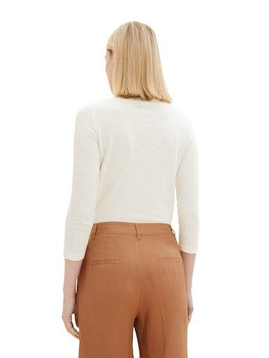 Tom Tailor Shirt met 3/4 mouwen met korte mouwen