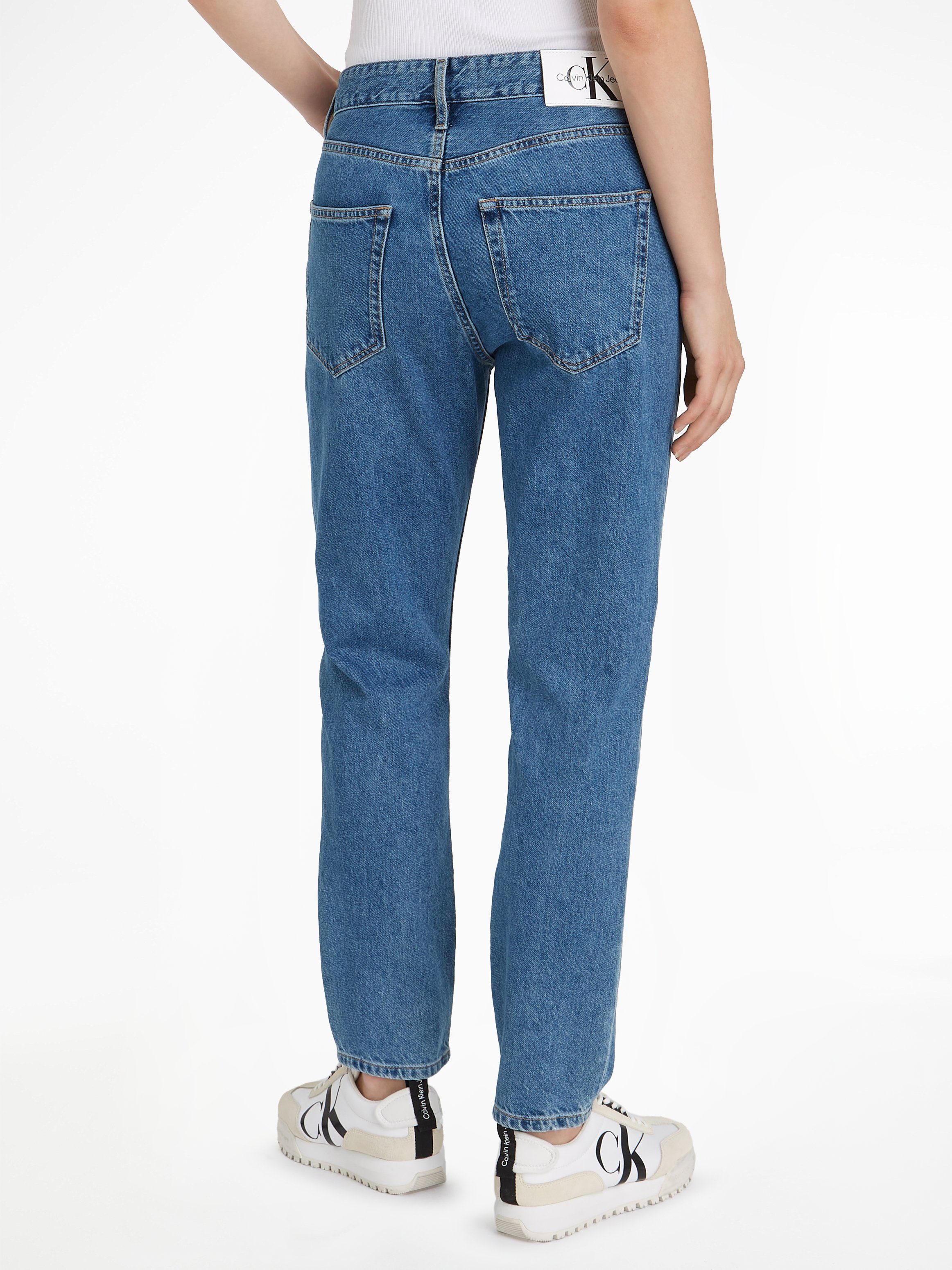 Calvin Klein Dad-jeans DAD JEAN in een klassiek 5-pocketsmodel