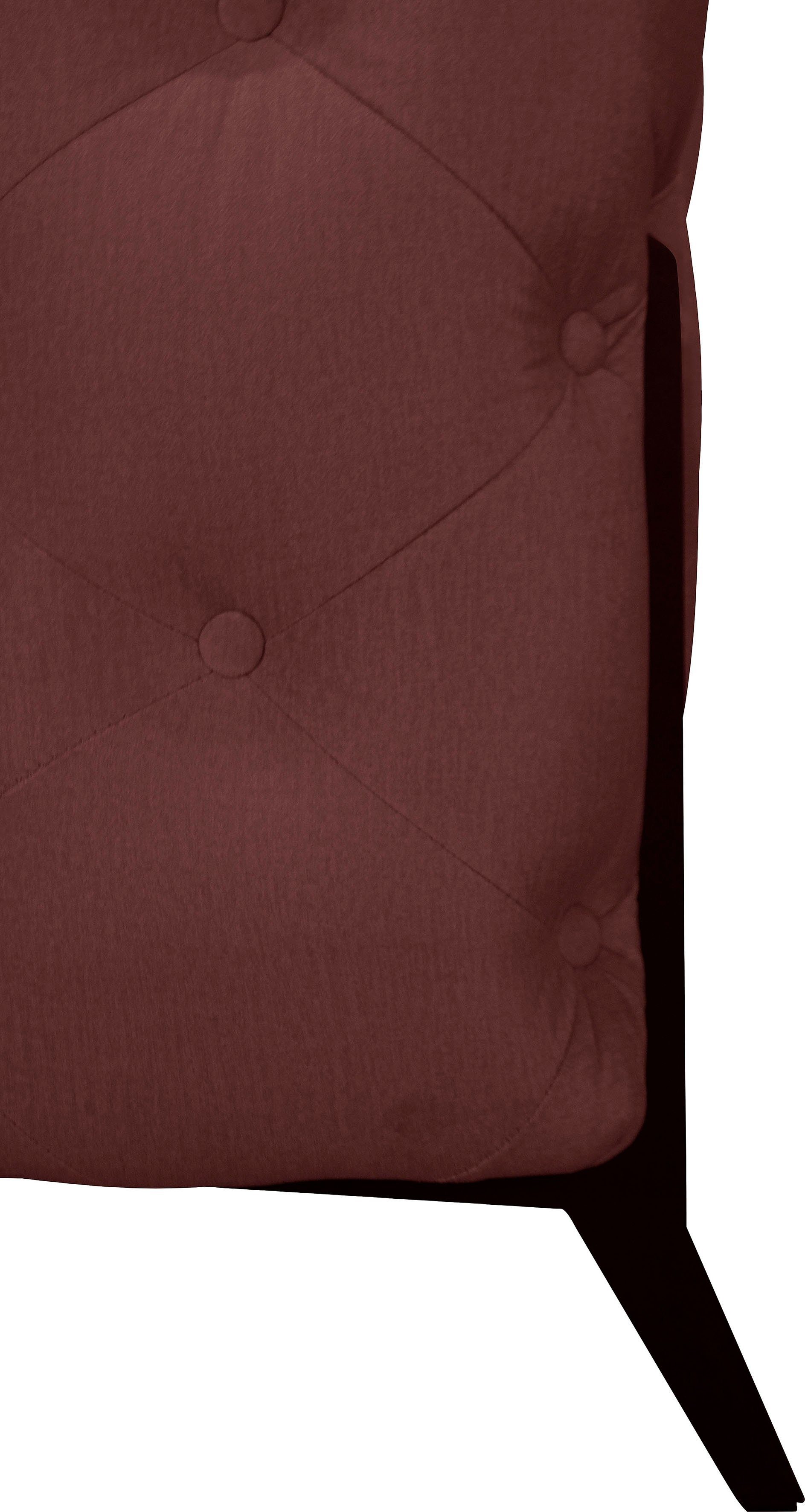 Leonique Chesterfield-bank Amaury luxueuze capitonnage, moderne chesterfield look, kleur van de poten ter keuze