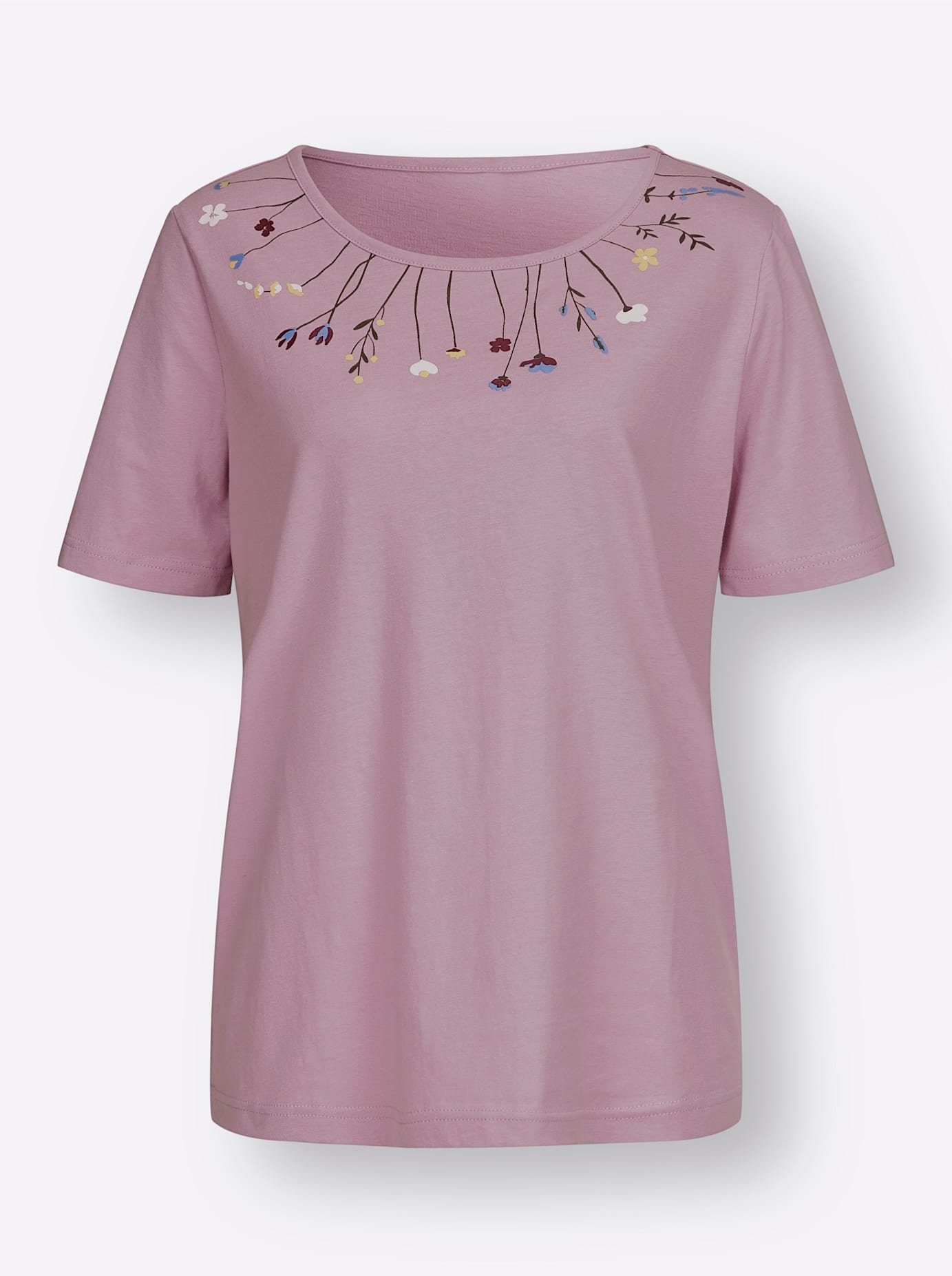 Classic Basics Shirt met korte mouwen Shirt met ronde hals (1-delig)