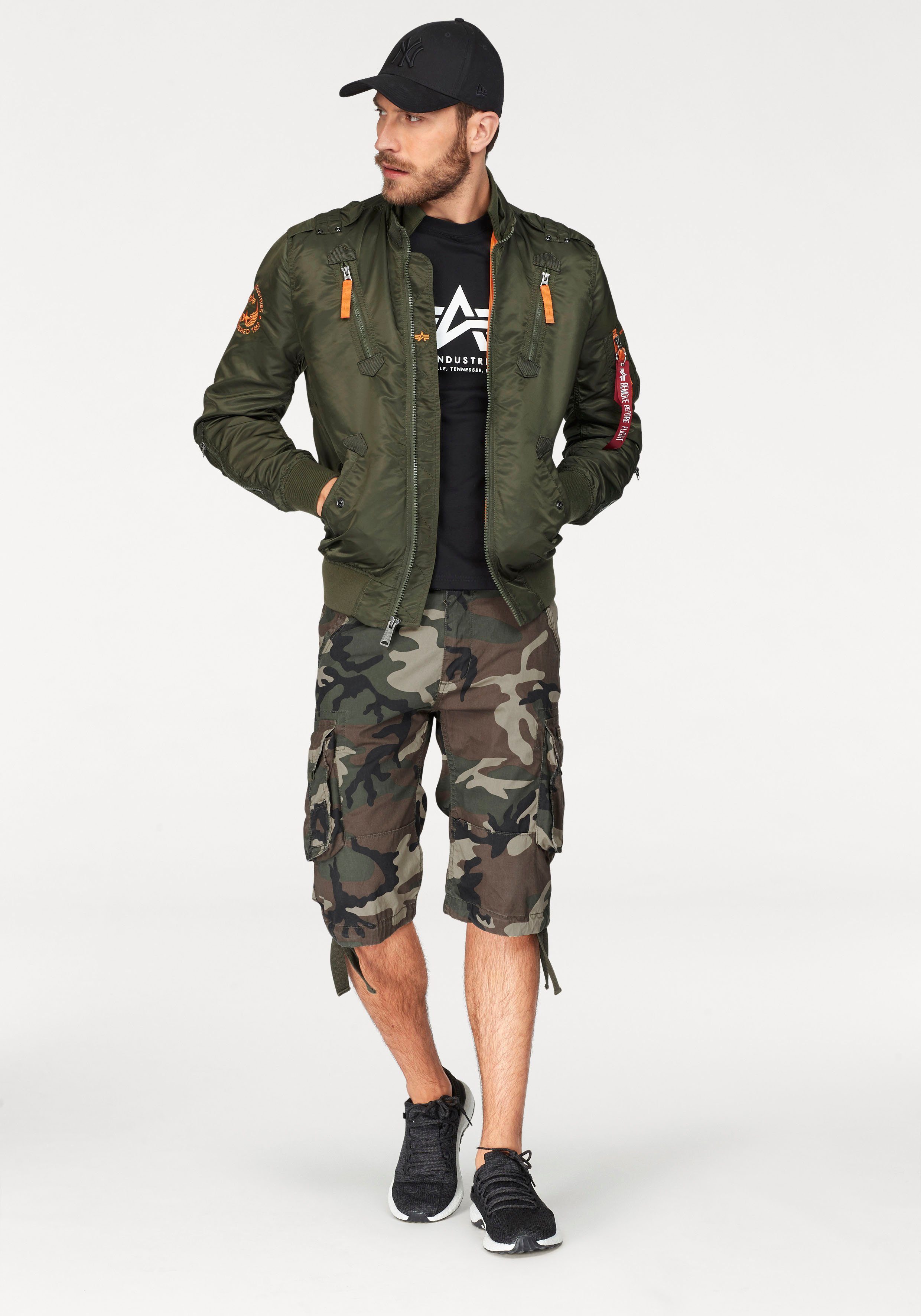 Alpha Industries Cargobermuda Jet short