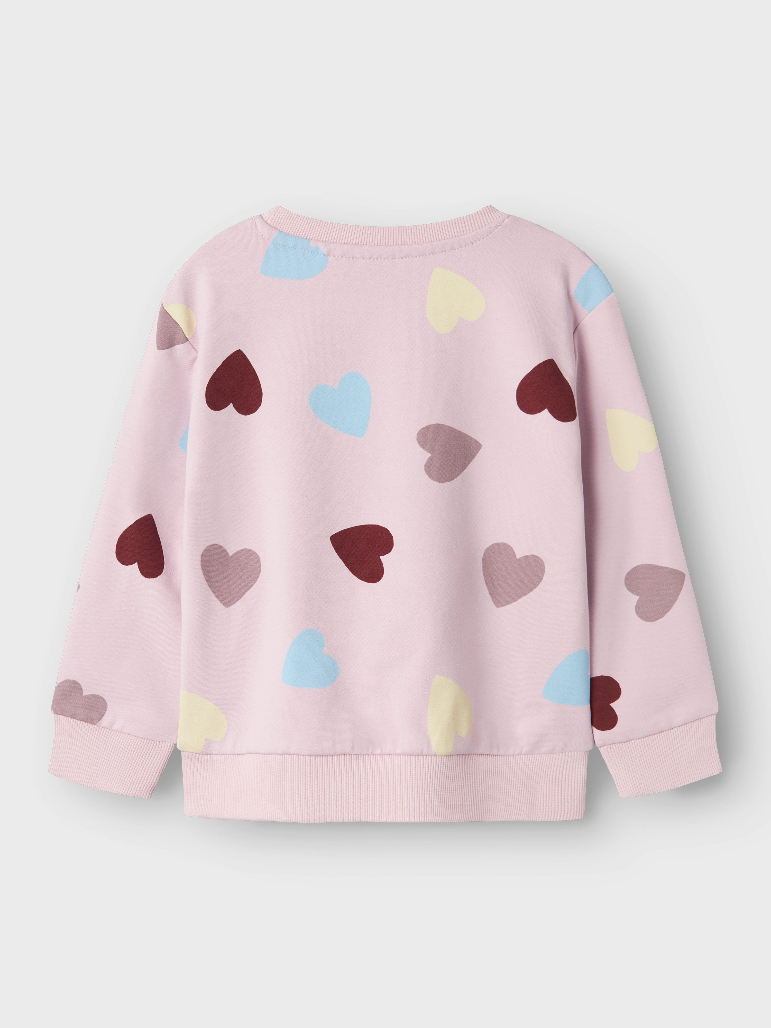 Name It Sweatshirt NMFSMILE LS NREG SWEAT BOX BRU