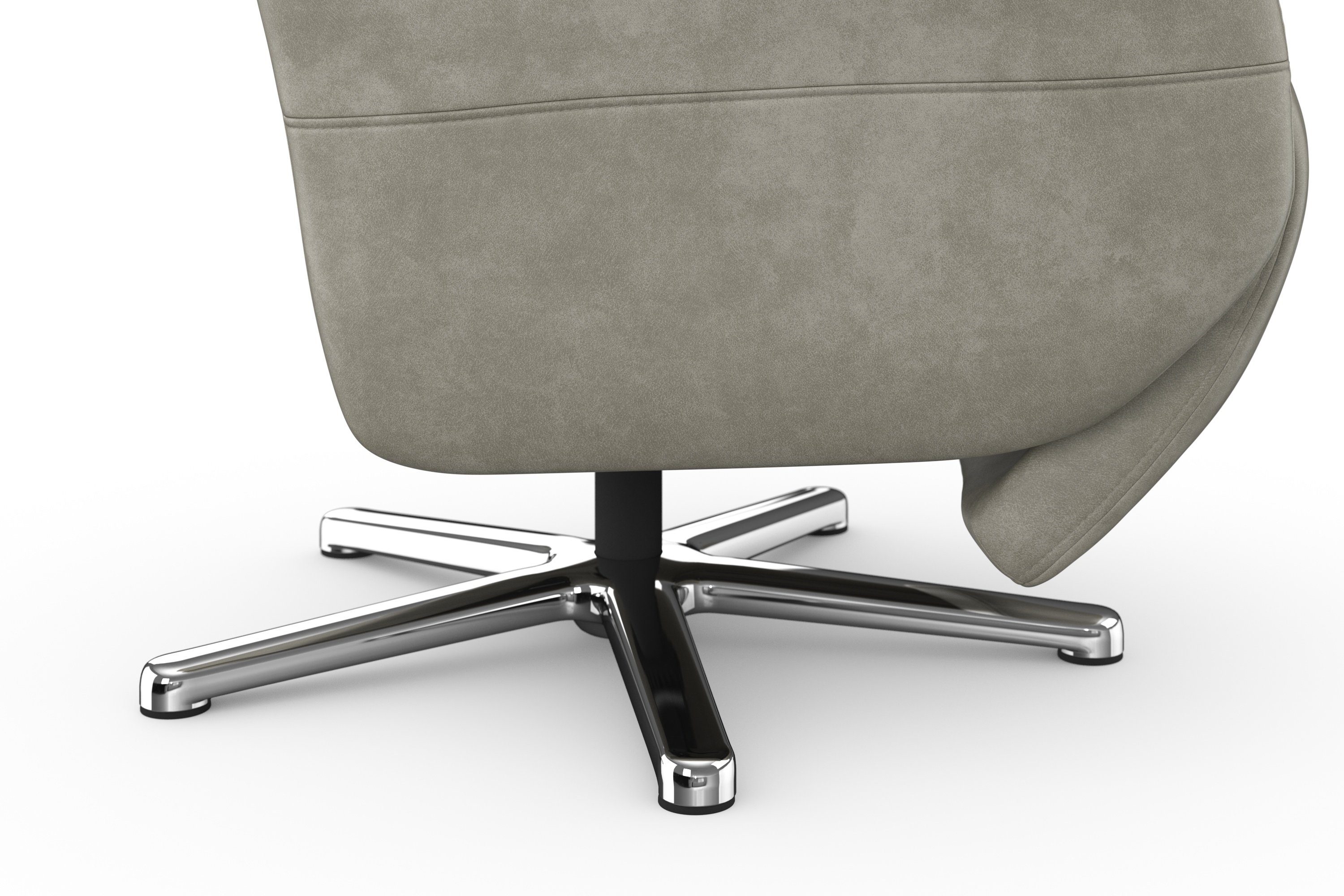 sit&more Relaxfauteuil Grenoble, incl. hoofdsteunverstelling en bekabelde afstandsbediening