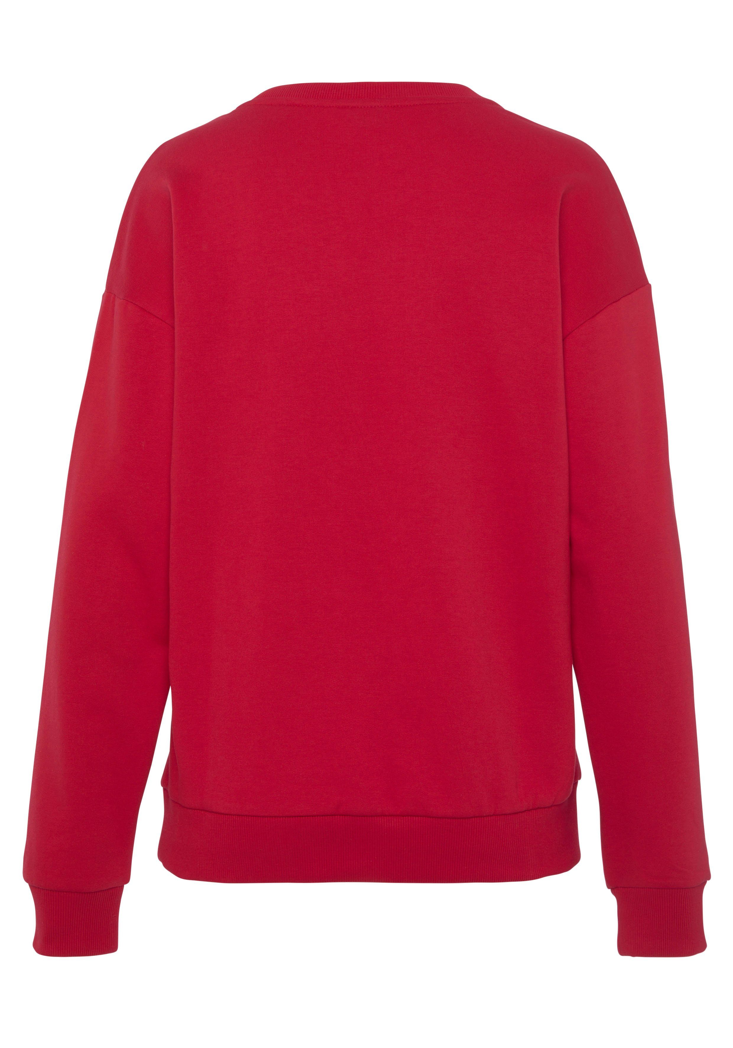 H.I.S Sweatshirt met trendy logo-print, loungeanzug (1-delig)