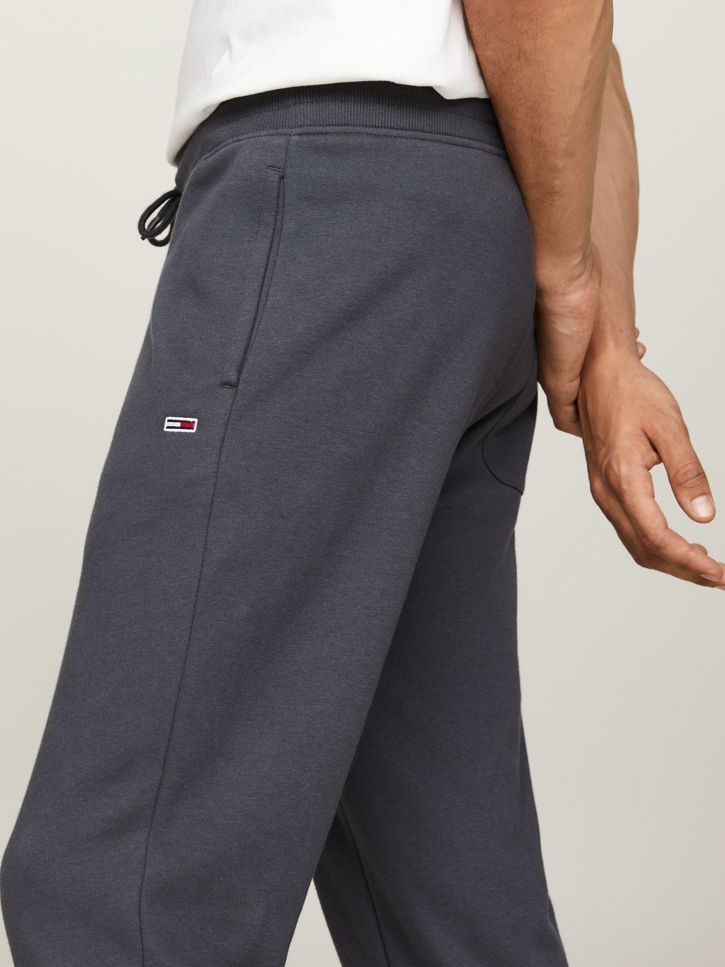 TOMMY JEANS Sweatbroek TJM SLIM S FLAG SWEATPANT
