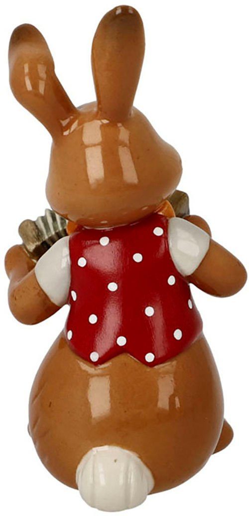 Goebel Paashaas Figuur Haas - Brutaal Muzikant Osterfiguur, decoratieve figuur, Pasen, Pasen decoratie (1 stuk)