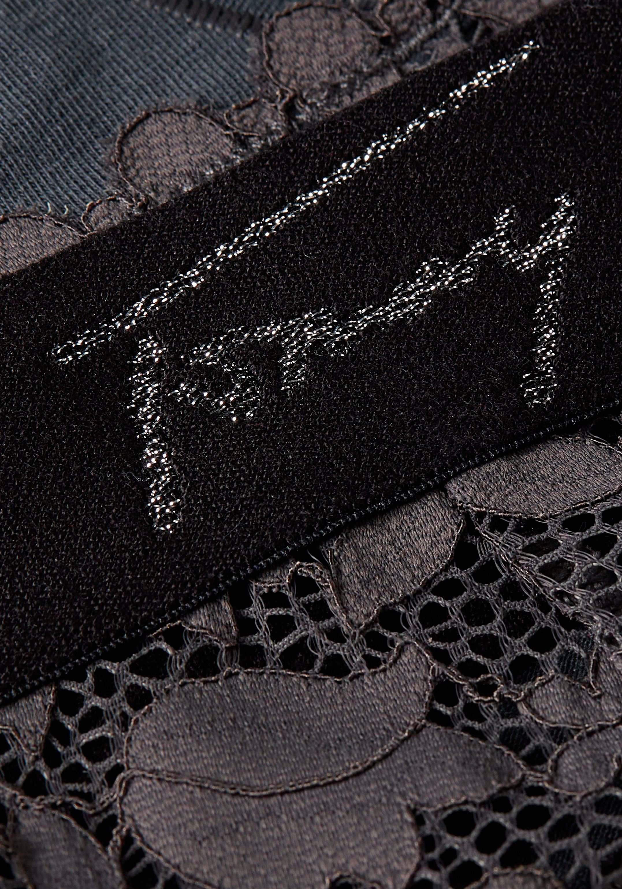 Tommy Hilfiger Underwear String THONG LACE met modieuze tailleband met logo (3 stuks)