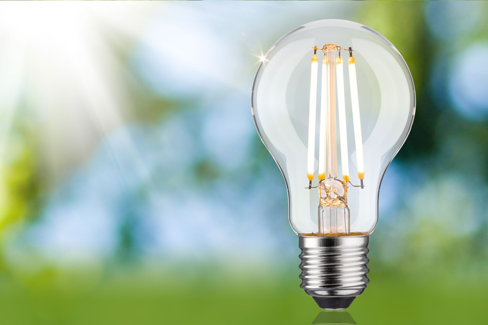 Paulmann Led-verlichting Eco-Line filament 230V LED-lamp E27 1055lm 5,7W 3000K dimbaar helder