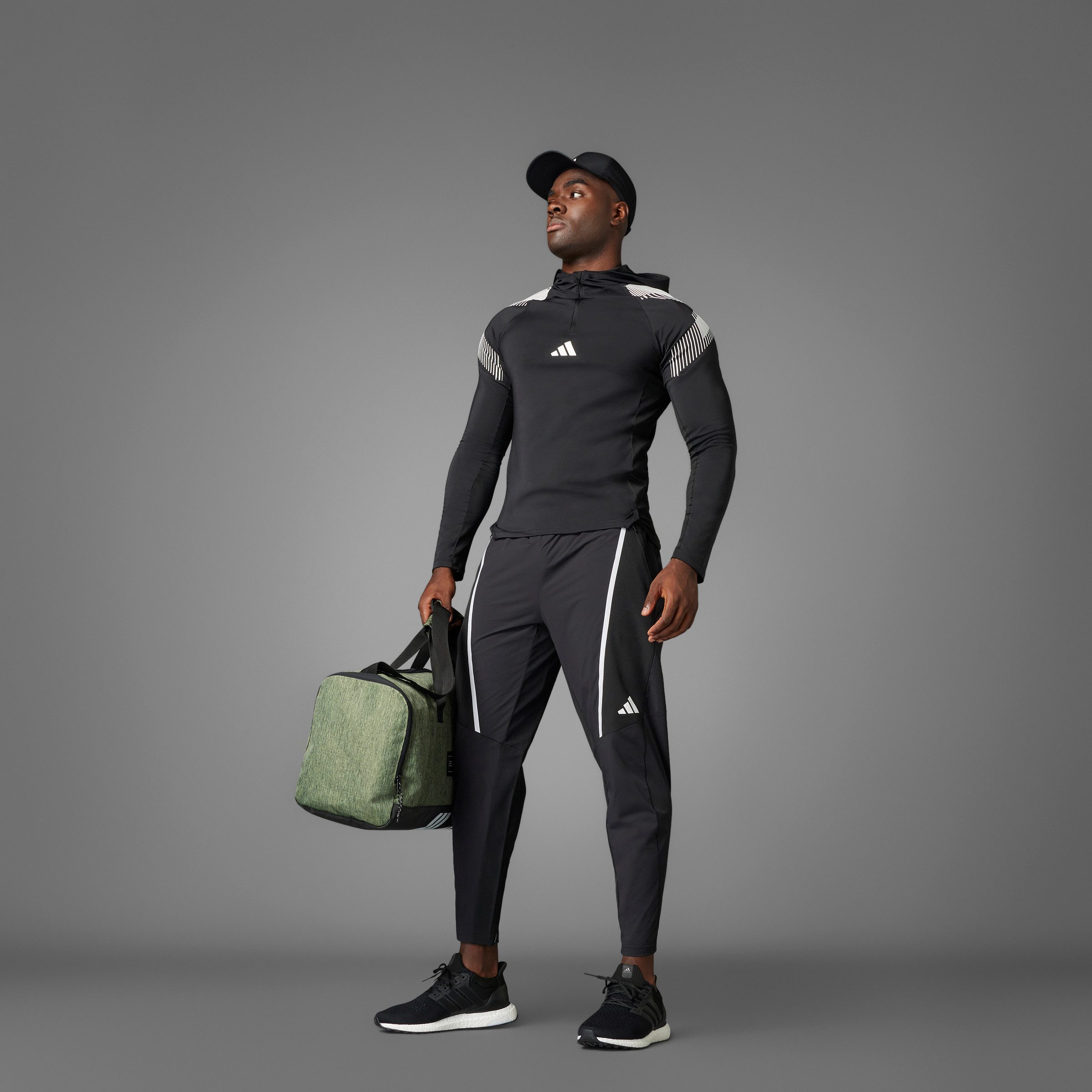 adidas Performance Capuchonsweatvest PS QUARTER ZIP (1-delig)