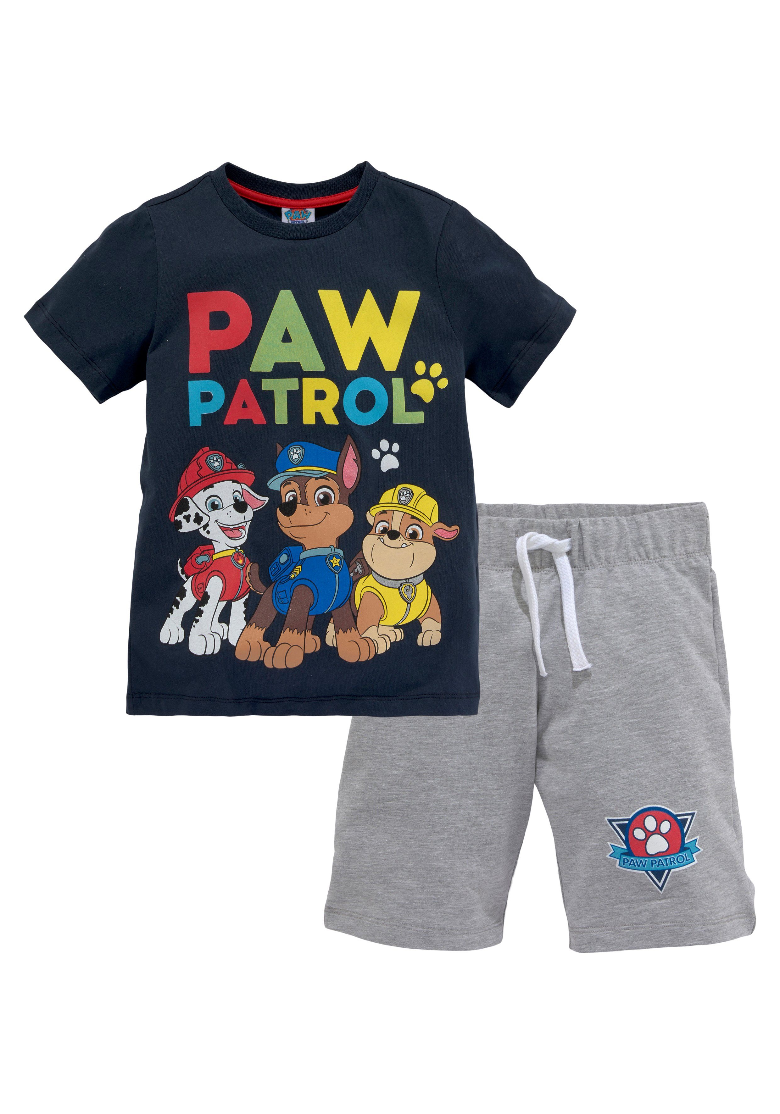 PAW PATROL T-shirt & bermuda TEAM PLAYERS (set, 2-delig)