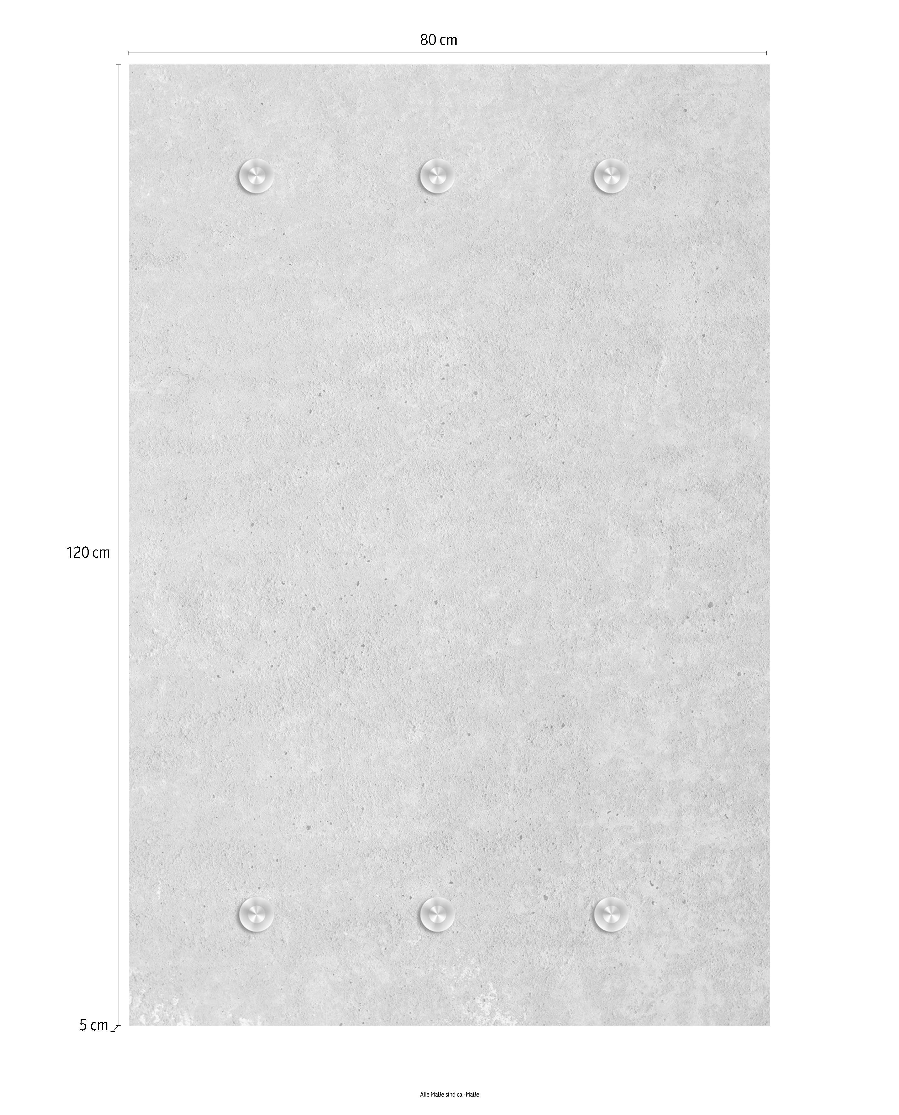 queence Kapstok Wand met 6 haken, 80 x 120 cm