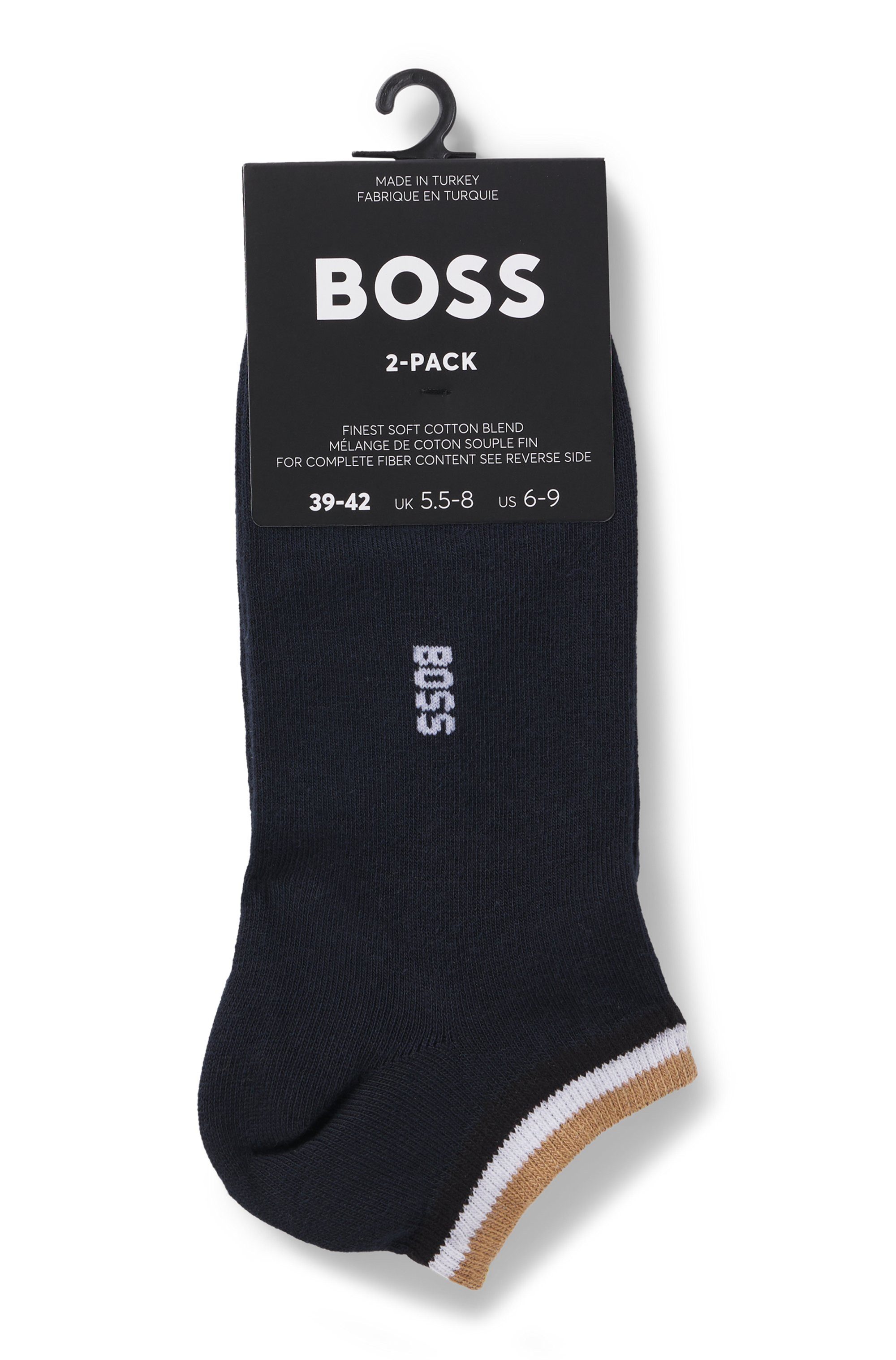 BOSS Sneakersokken 2P AS Stripe Col CC (set, 2 paar)