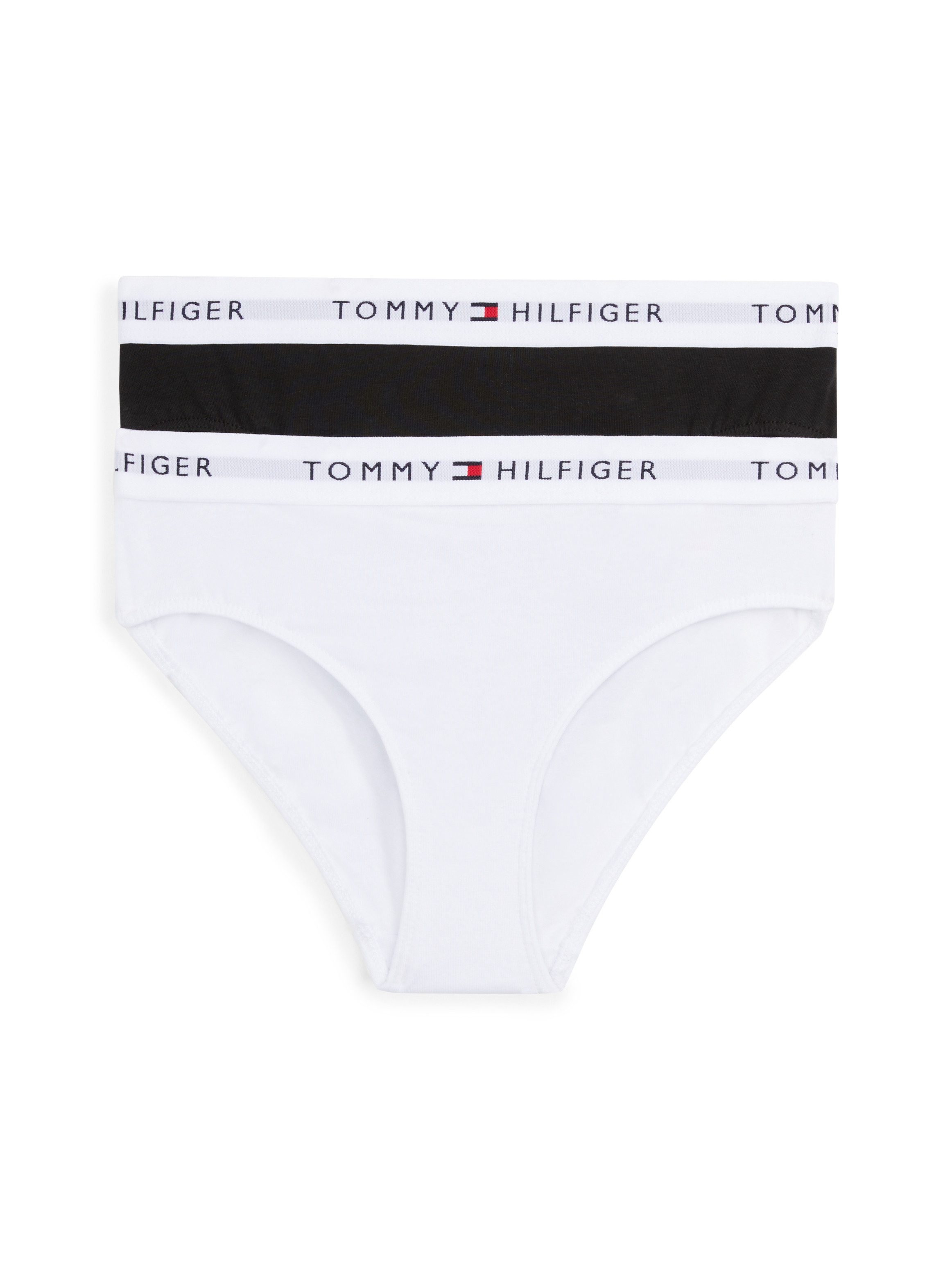 Tommy Hilfiger Underwear Bikinibroekje 2 PK BIKINI met een logo-opschrift (2 stuks, Set van 2)