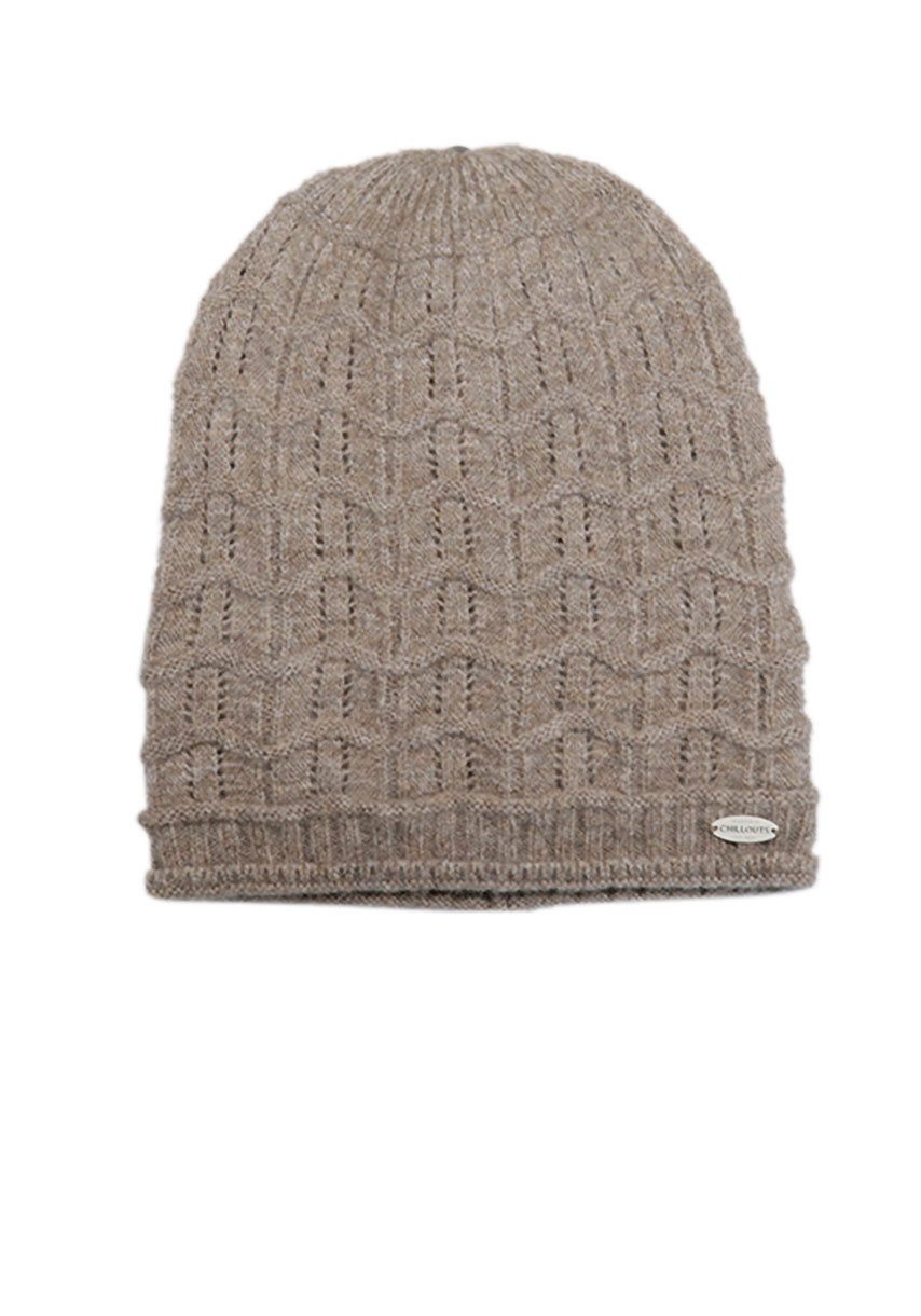 chillouts Beanie Maira Hat met zacht gaatjesbreipatroon