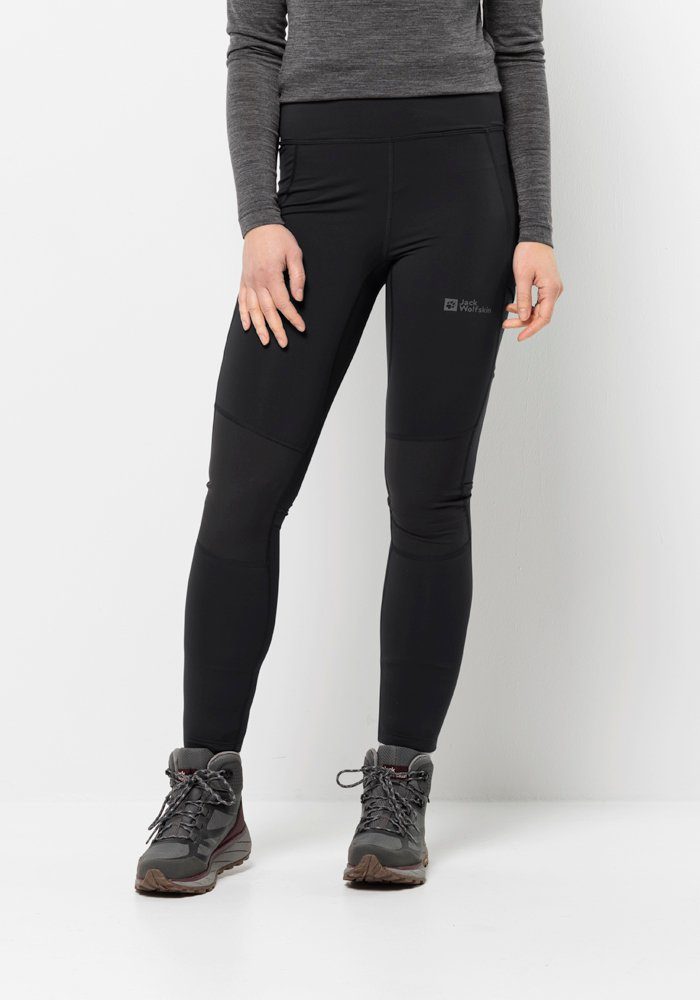 Jack Wolfskin Trekkingbroek KAMMWEG TIGHTS W dames broeken maat XS (34) zwart