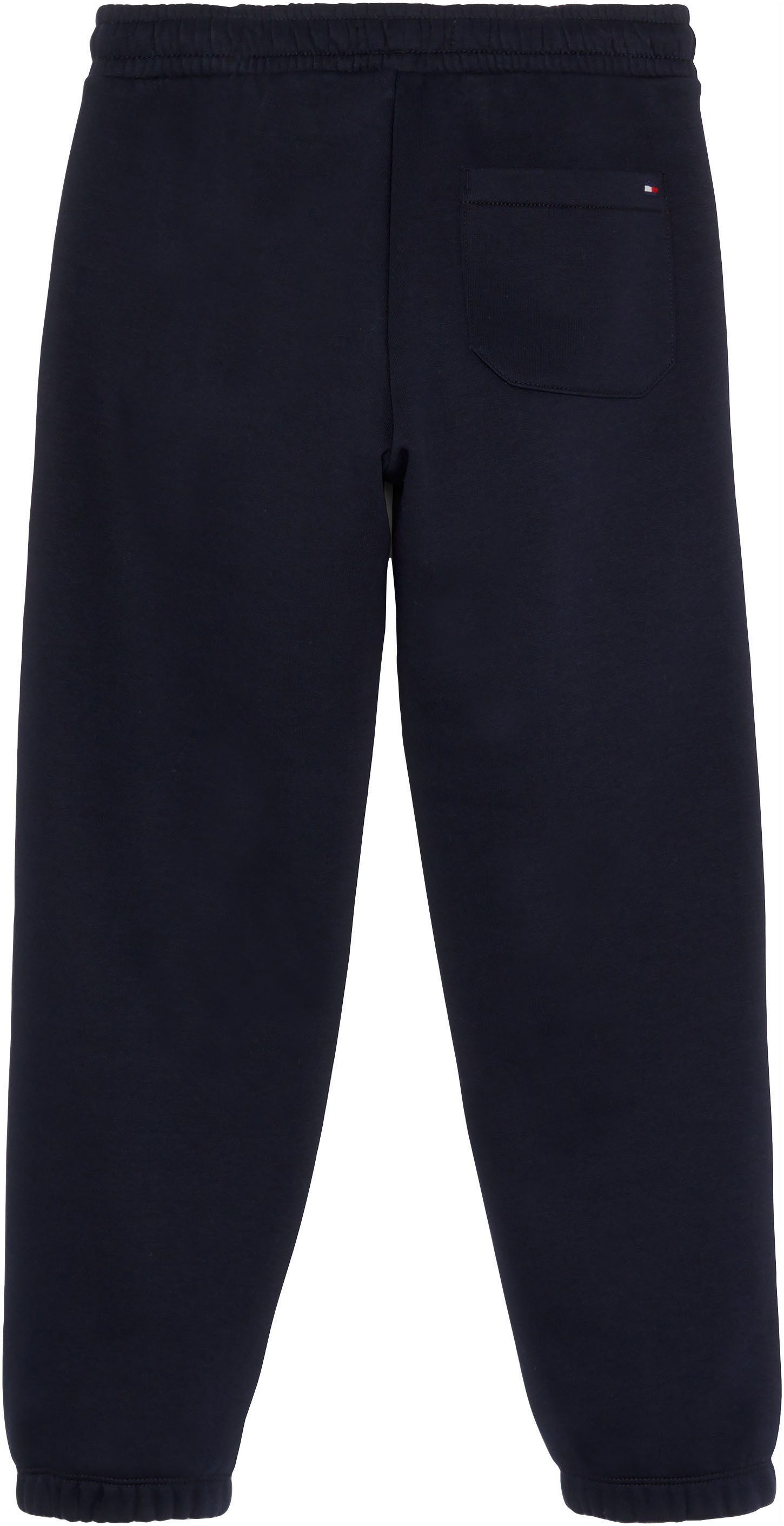 Tommy Hilfiger Sweatbroek U TIMELESS FLEECE SWEATPANTS Baby tot 2 jaar, elastische taille & broekspijpen, steekzakken