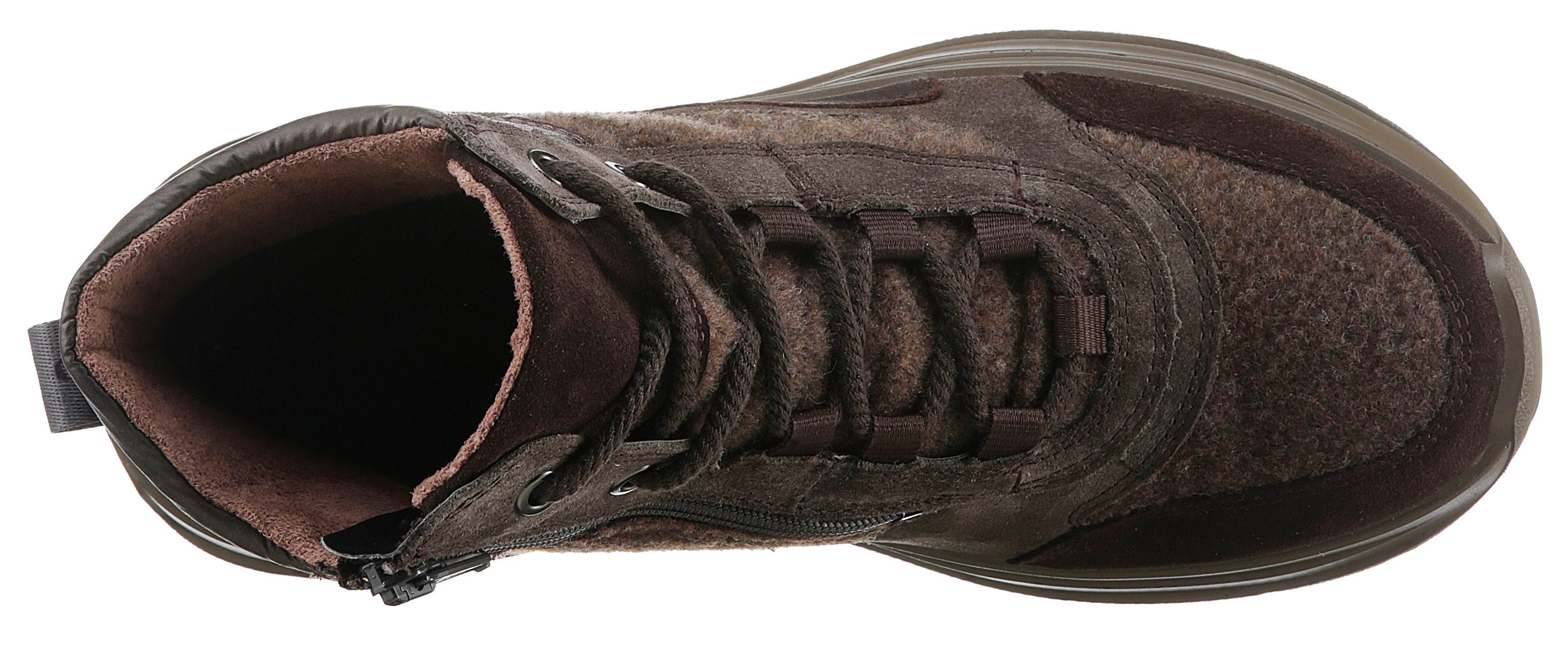 Legero Sneakers Sprinter trekkingschoen, veterschoen met waterafstotende gore tex-membraan