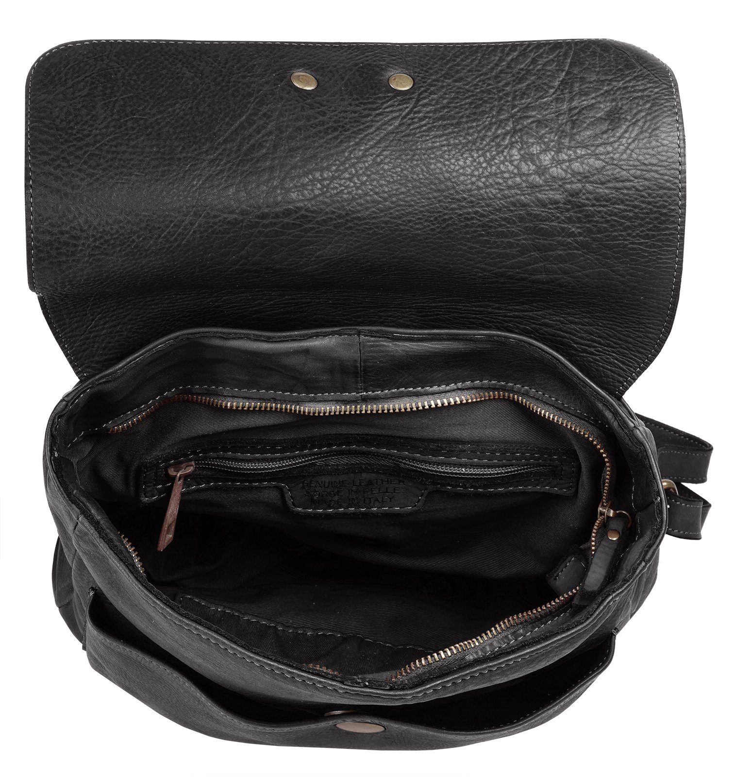 Samantha Look Rugzak echt leer, made in italy