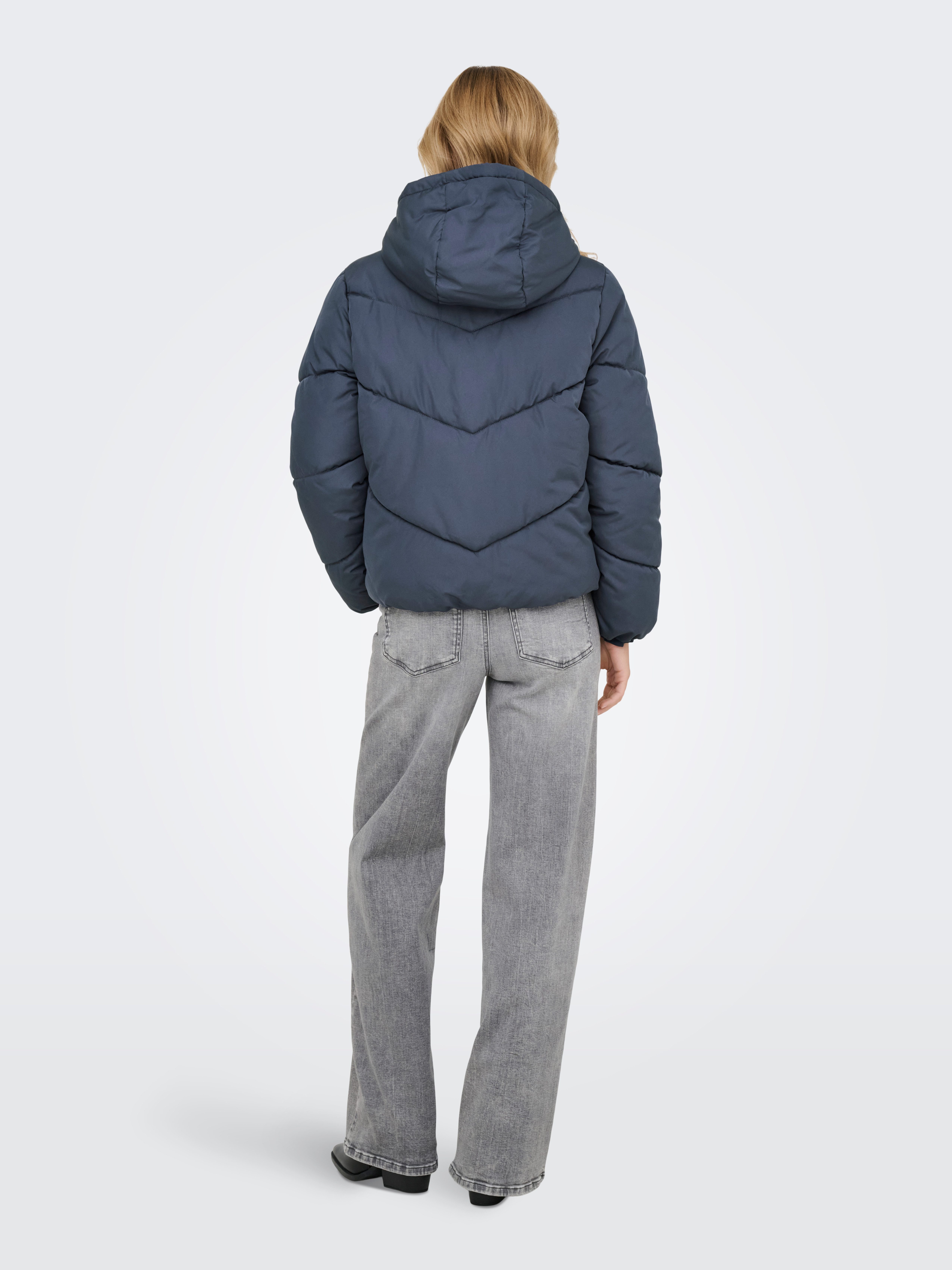 Only Gewatteerde jas ONAGNETE PUFFER HOOD JACKET OTW ZL